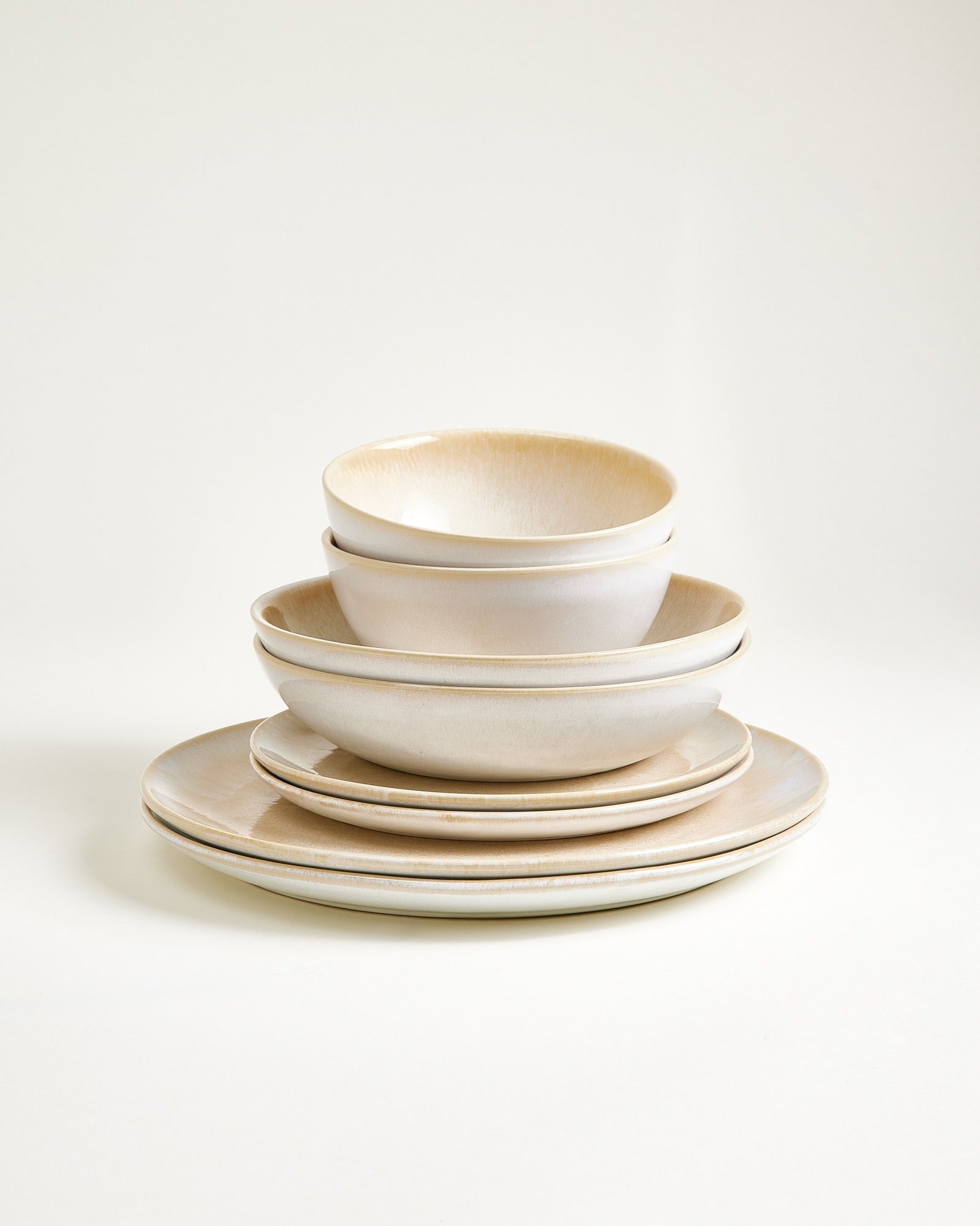 CORDOAMA - TABLEWARE SET CLASSIC SAND 8 PIECES