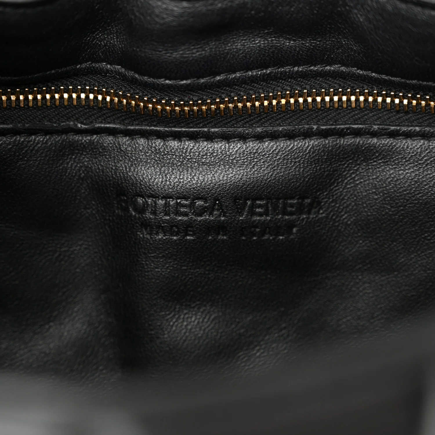 Nappa Maxi Intreccio Padded Cassette Crossbody Bag Black