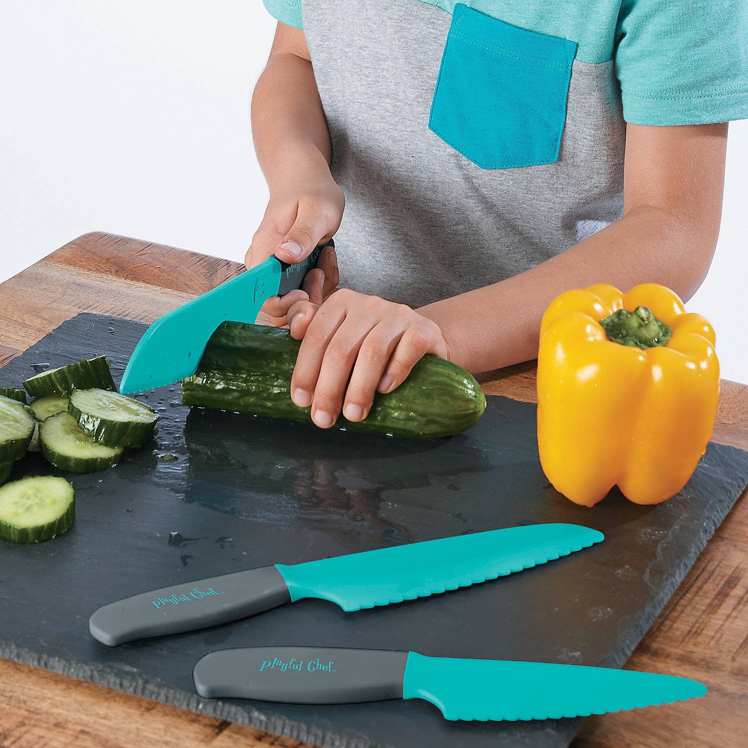 Playful Chef Safety Knife Set