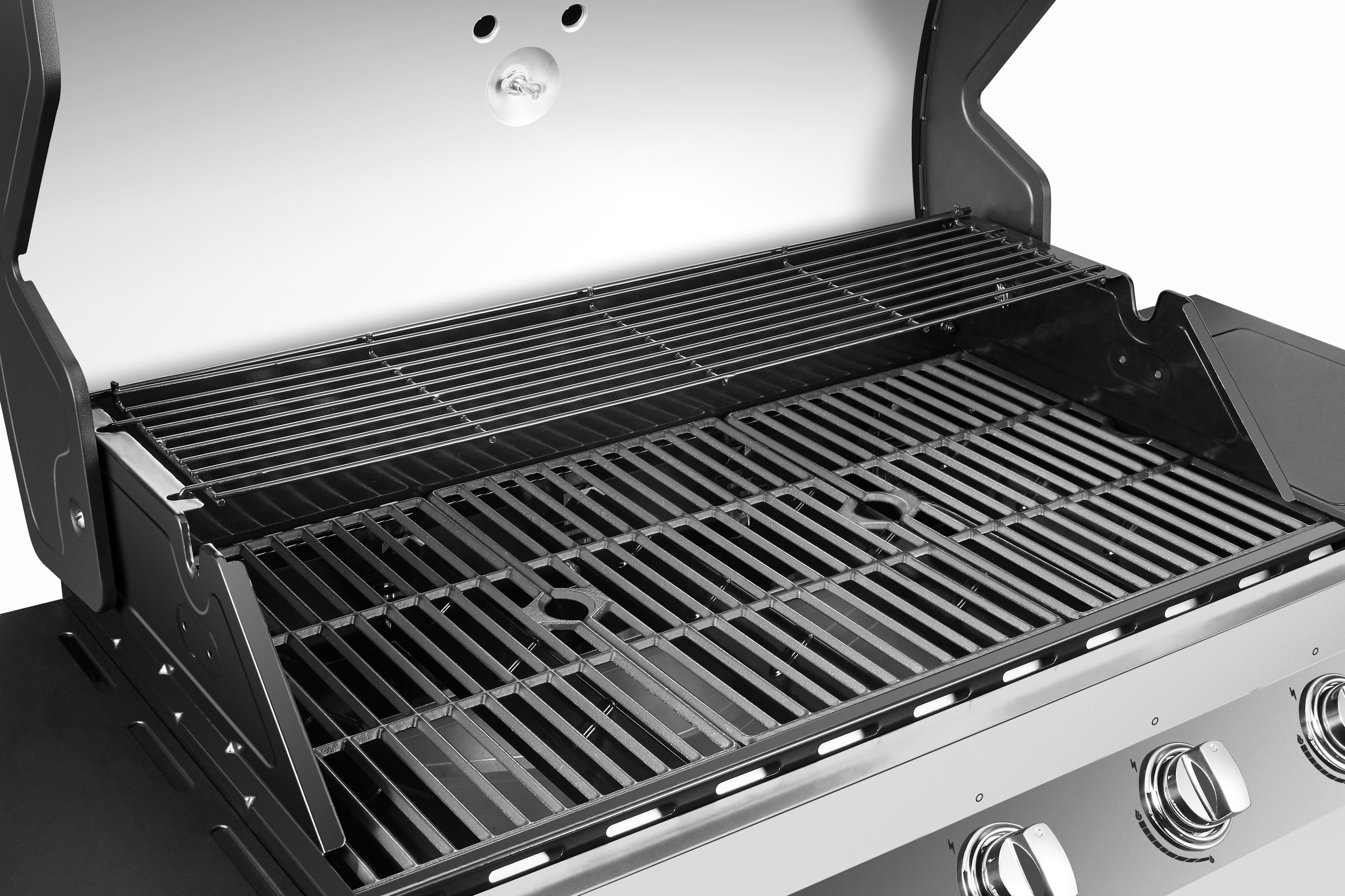 5 Burner Silver Propane Gas Grill