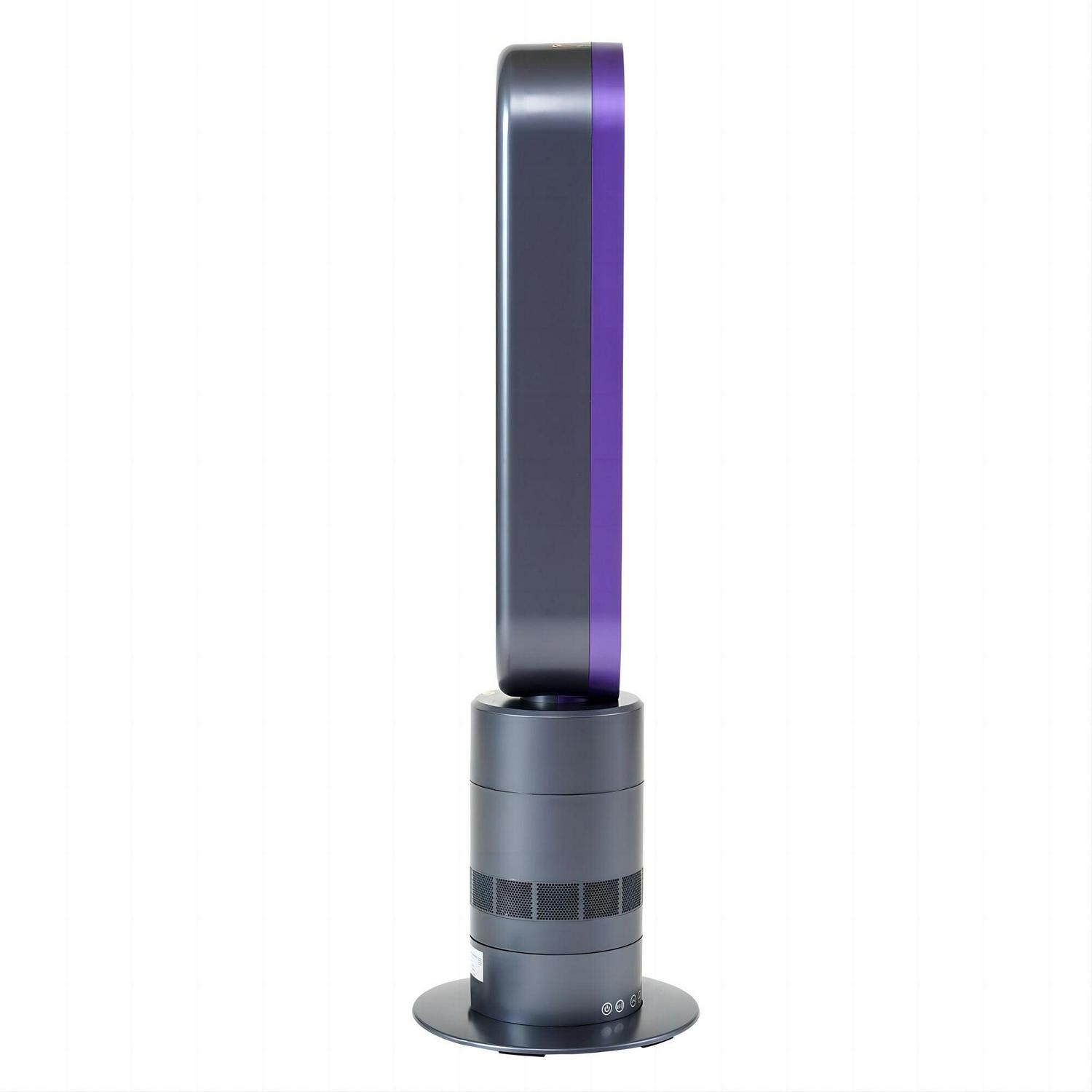 32 inch Bladeless Tower Fan. 9h Timer 10 Speeds With Remote Control. Air Circulator Fan For Home Air Conditioner - Image 3