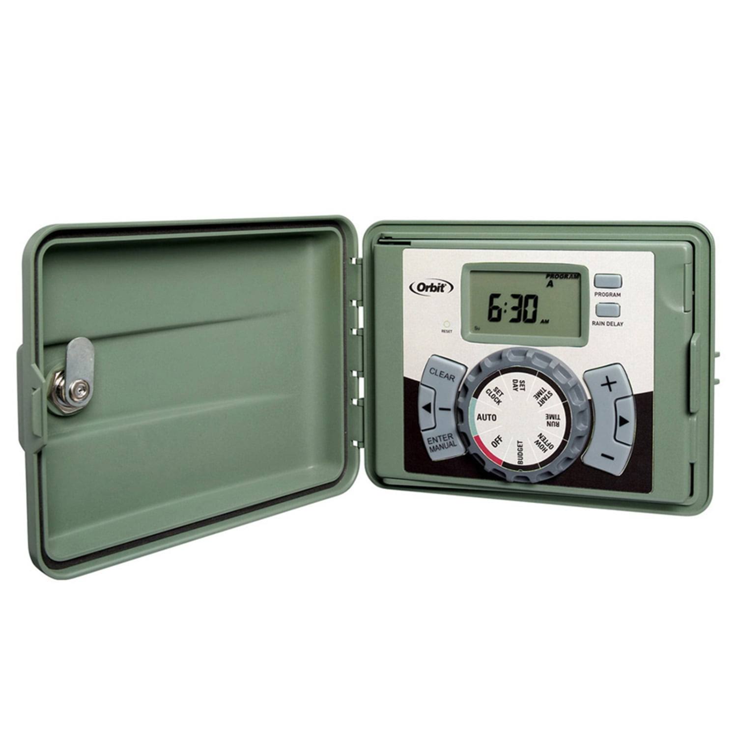 Orbit 57894 4-Station Easy-Set Logic Indoor/Outdoor Sprinkler Timer