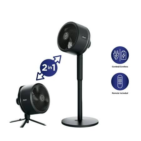 Shark FlexBreeze High Velocity Cordless Corded Outdoor Indoor Fan Pedestal 37