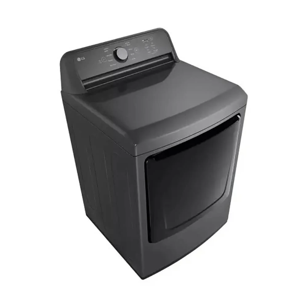 LG DLE6100M 7.3 Cu. Ft. Monochrome Gray Front Load Smart Electric Dryer