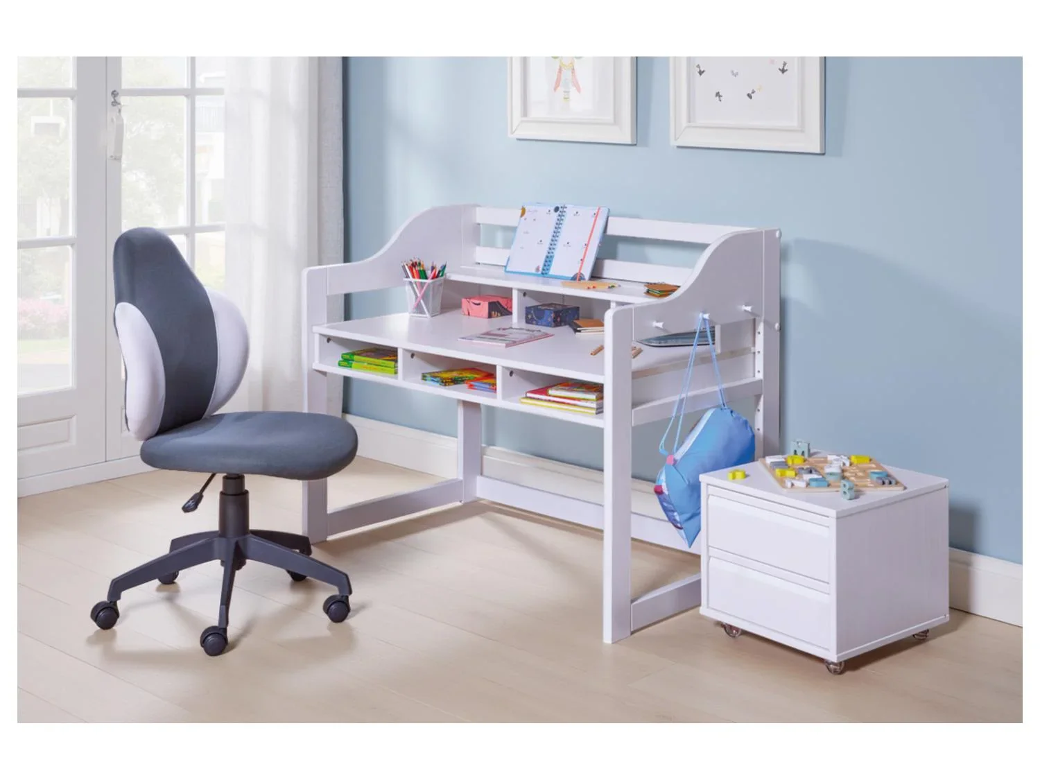 Inter Link Bureau d'enfant Kids Learning, 112 x 68,3 x 91 cm