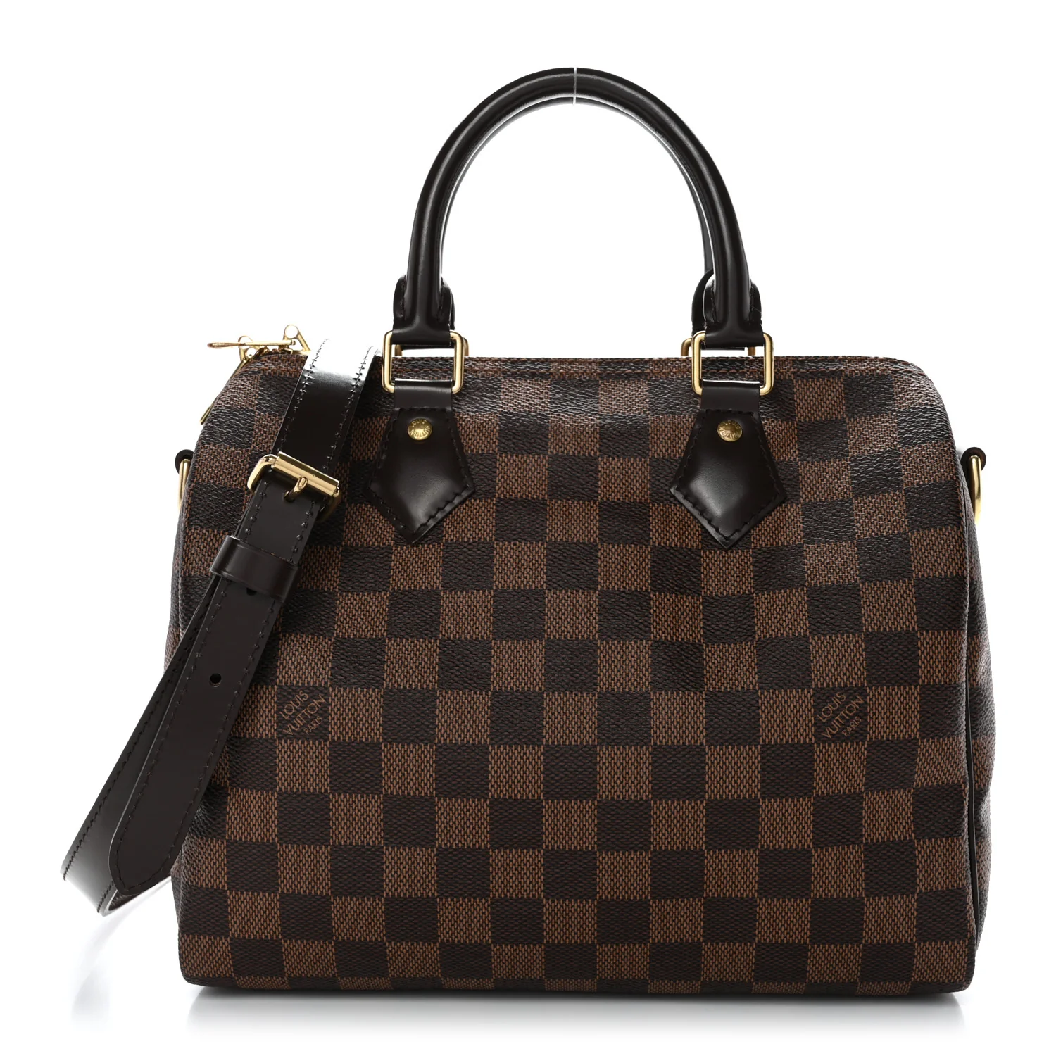 Damier Ebene Speedy Bandouliere 25