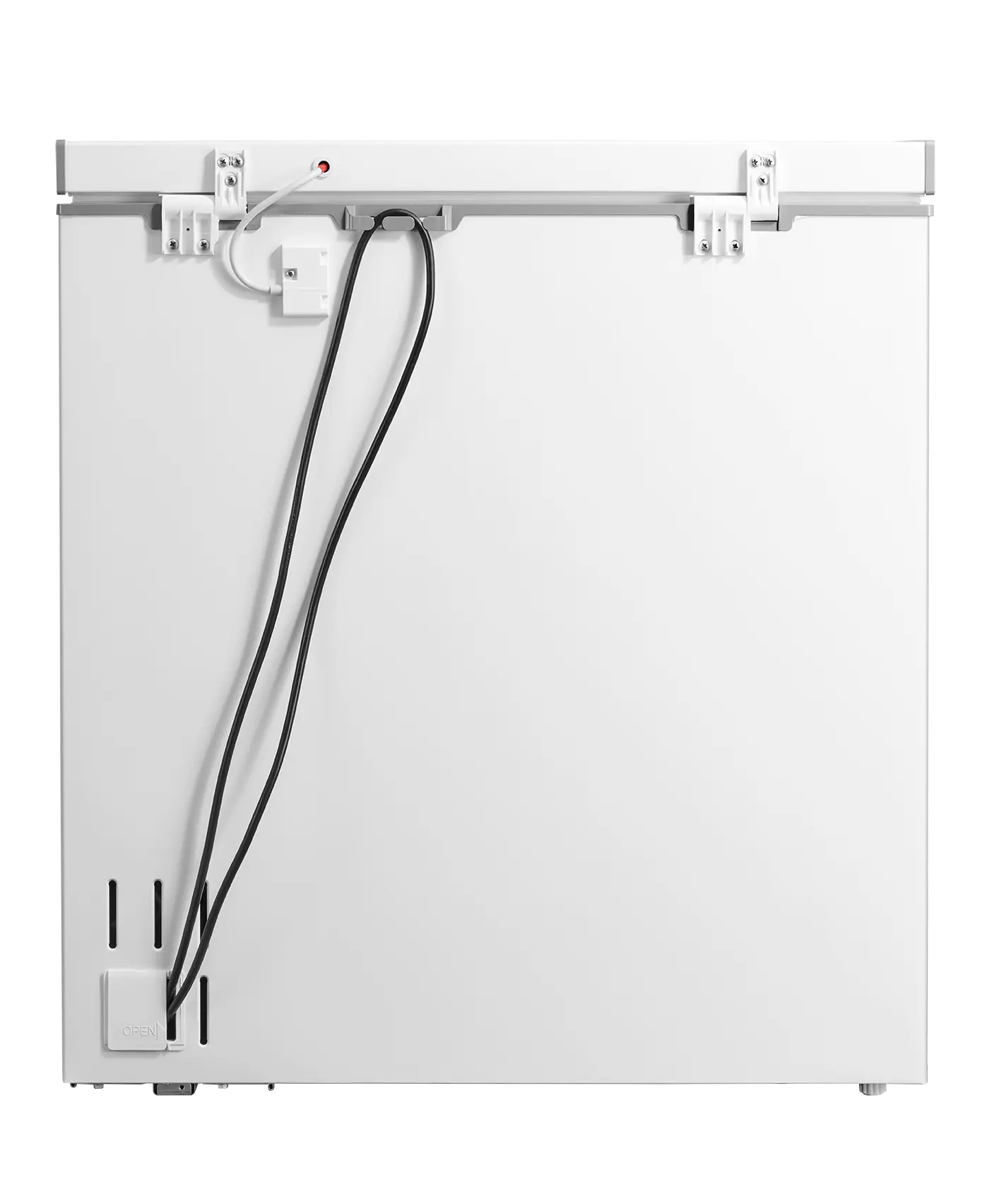 7 cu. ft. Convertible Chest Freezer and Refrigerator with Removable Storage Basket, White - Image 3