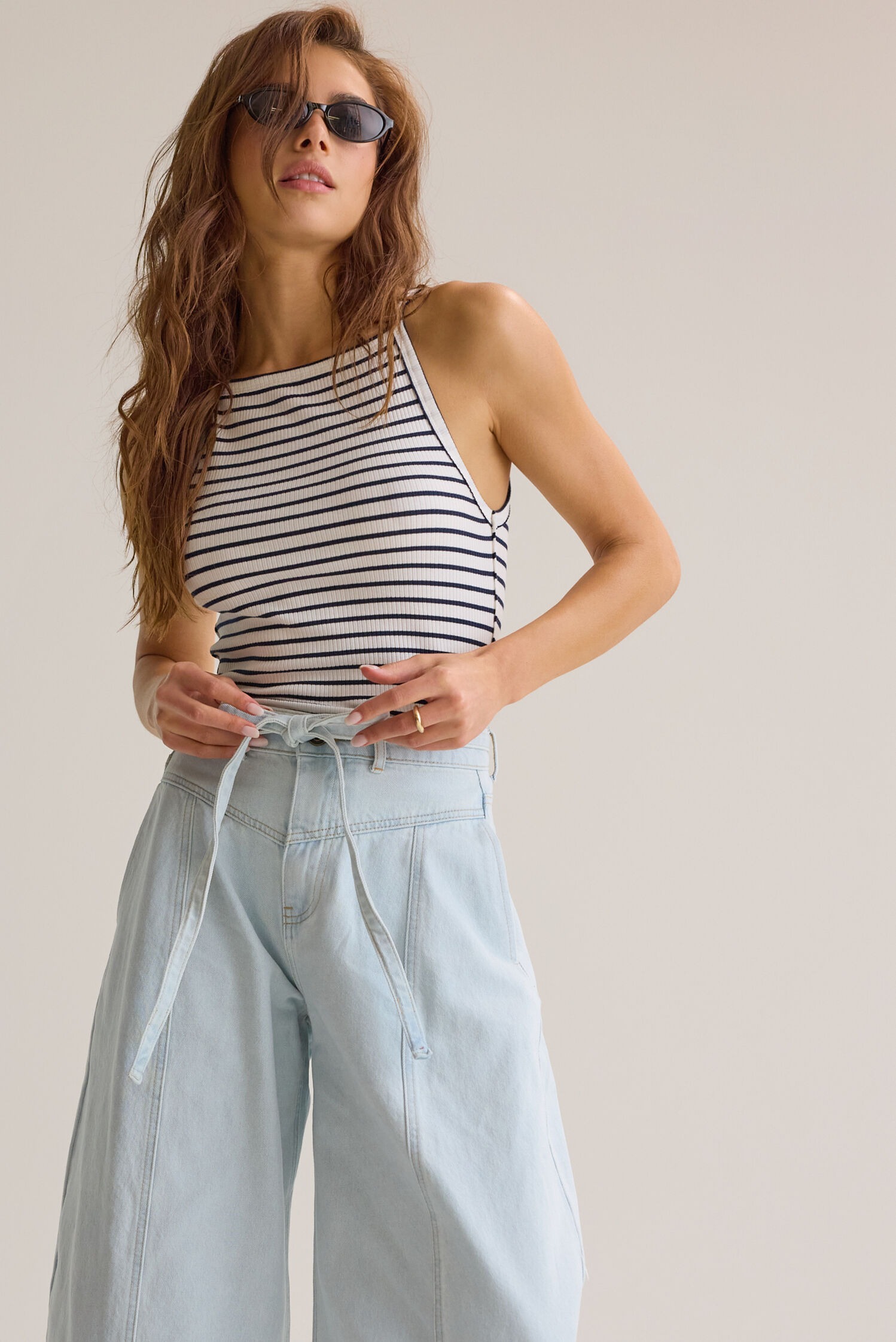 Moxie Barrel Tie Pants