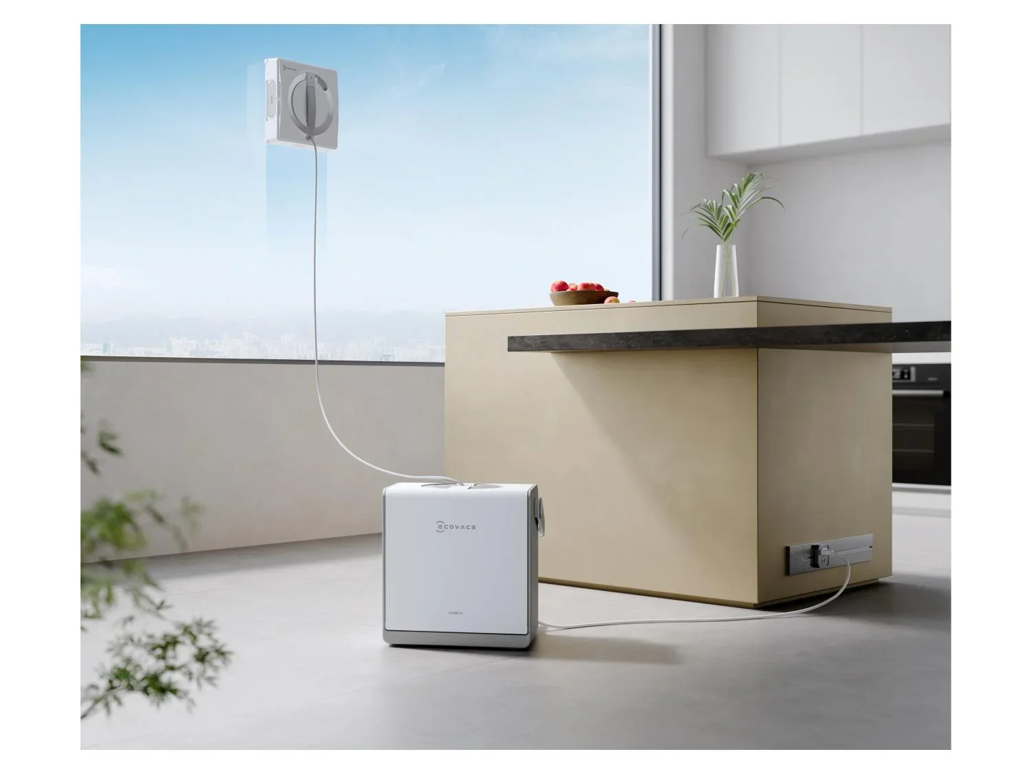 ECOVACS Robot lave-vitres WINBOT W2 PRO OMNI