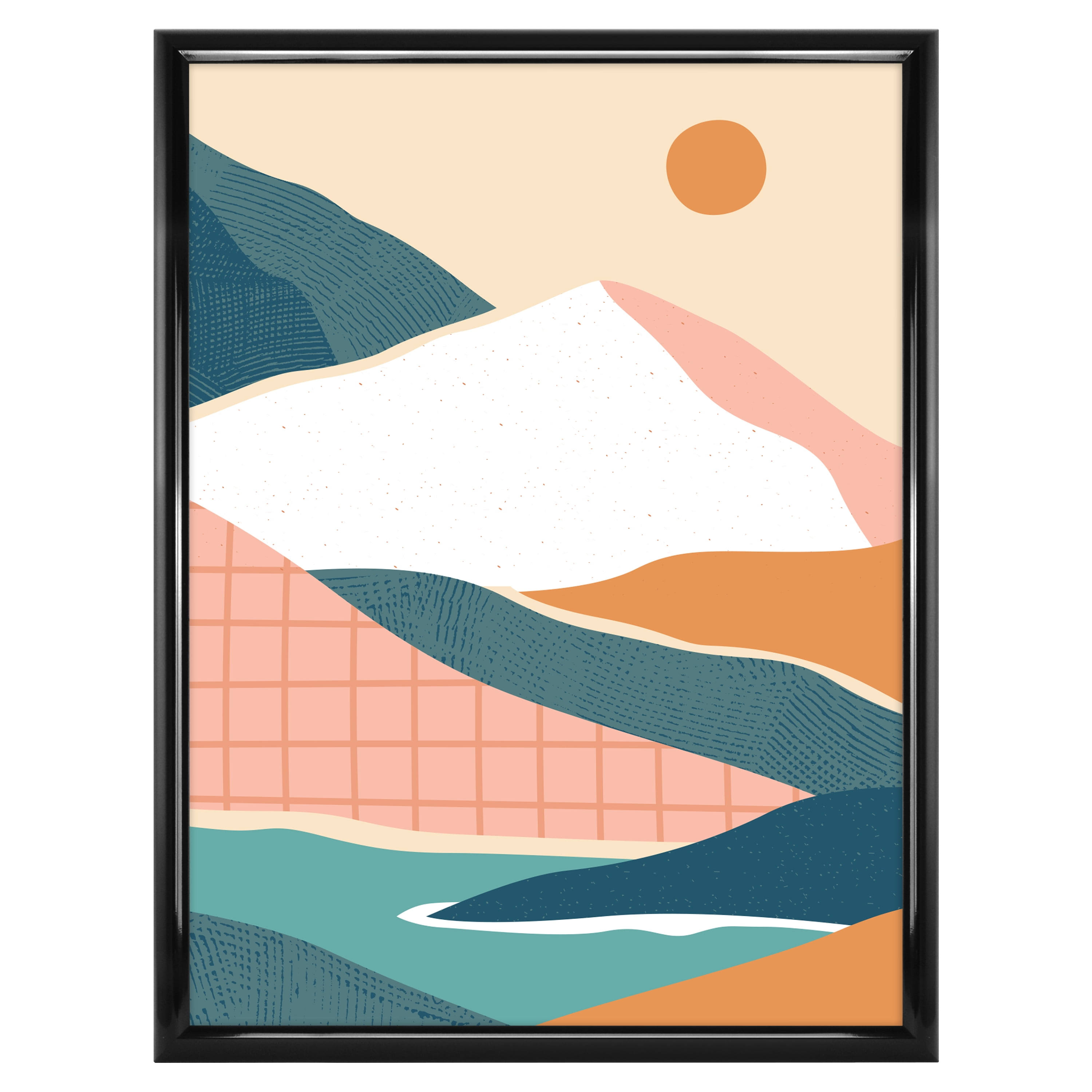 Mainstays 18x24 Trendsetter Poster and Picture Frame, Black