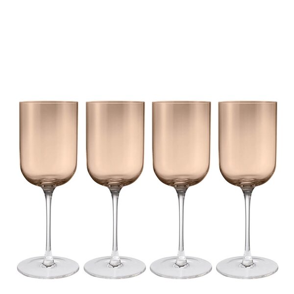 Fuumi rødvinsglass 40 cl 4 stk coffee