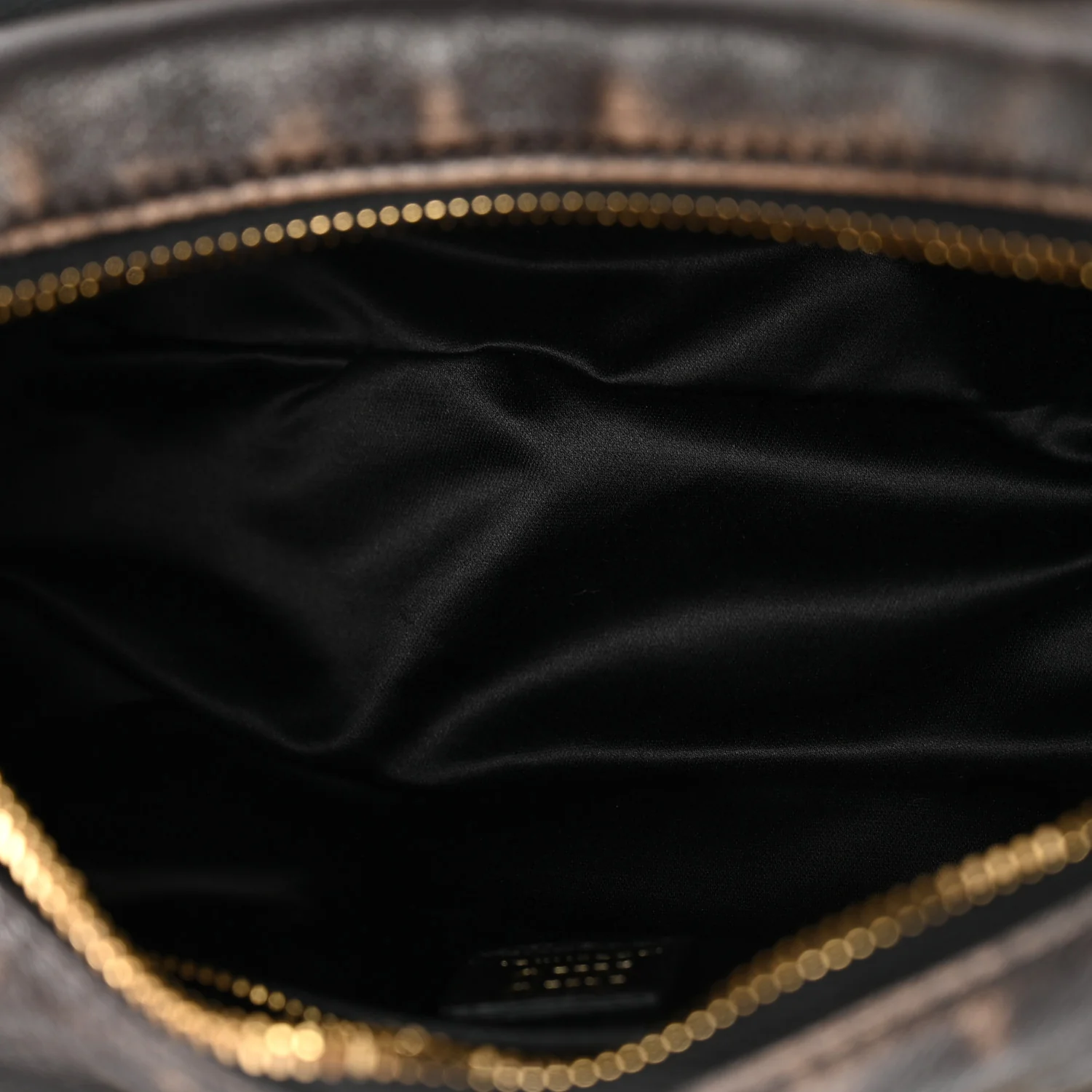 Distressed Nappa Pocket Bag Sand Coffee
