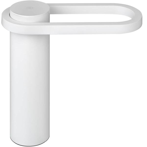 HOOP bærbar LED-lampe 22x9 cm hvit