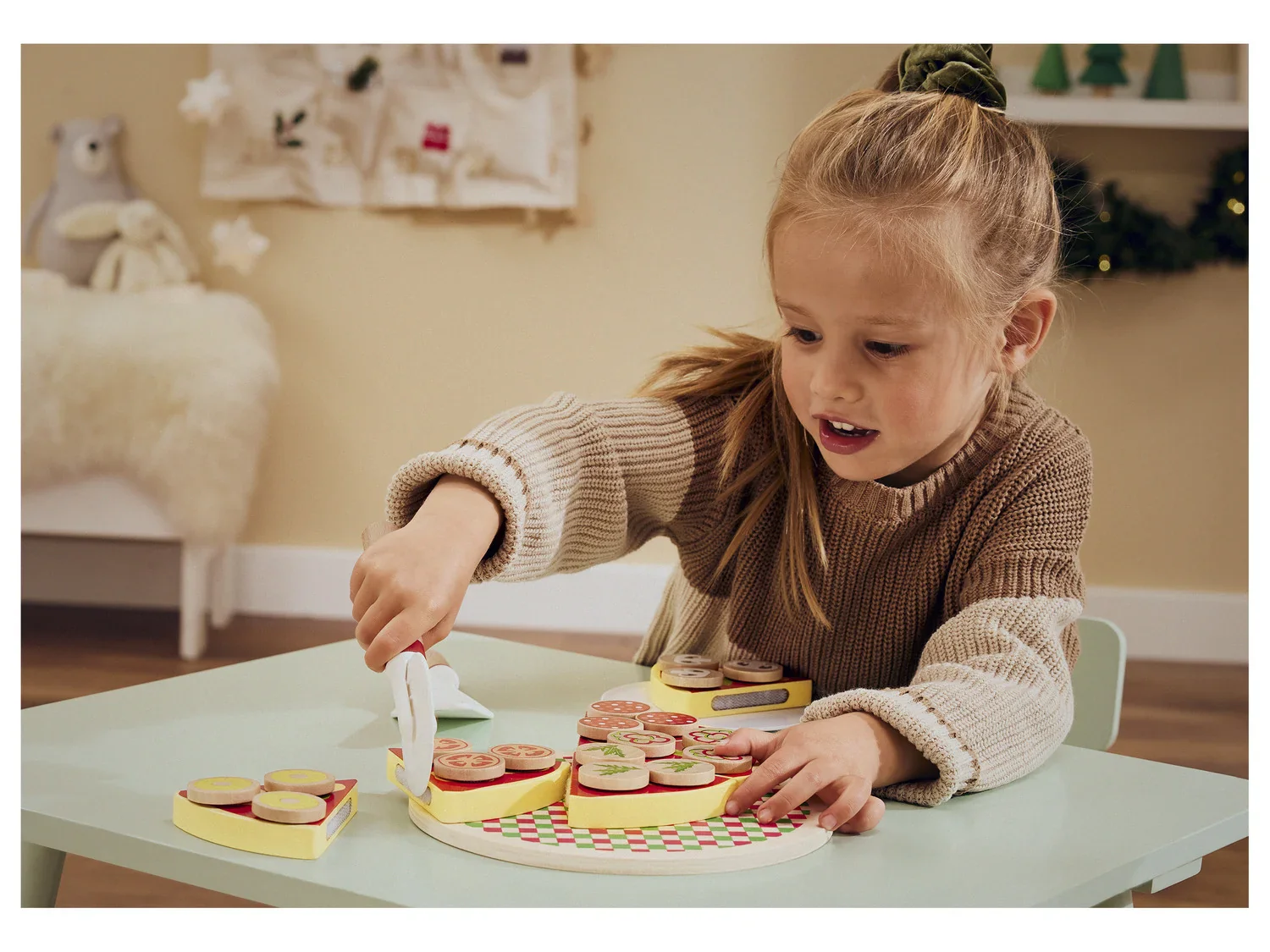Playtive Set de nourriture en bois