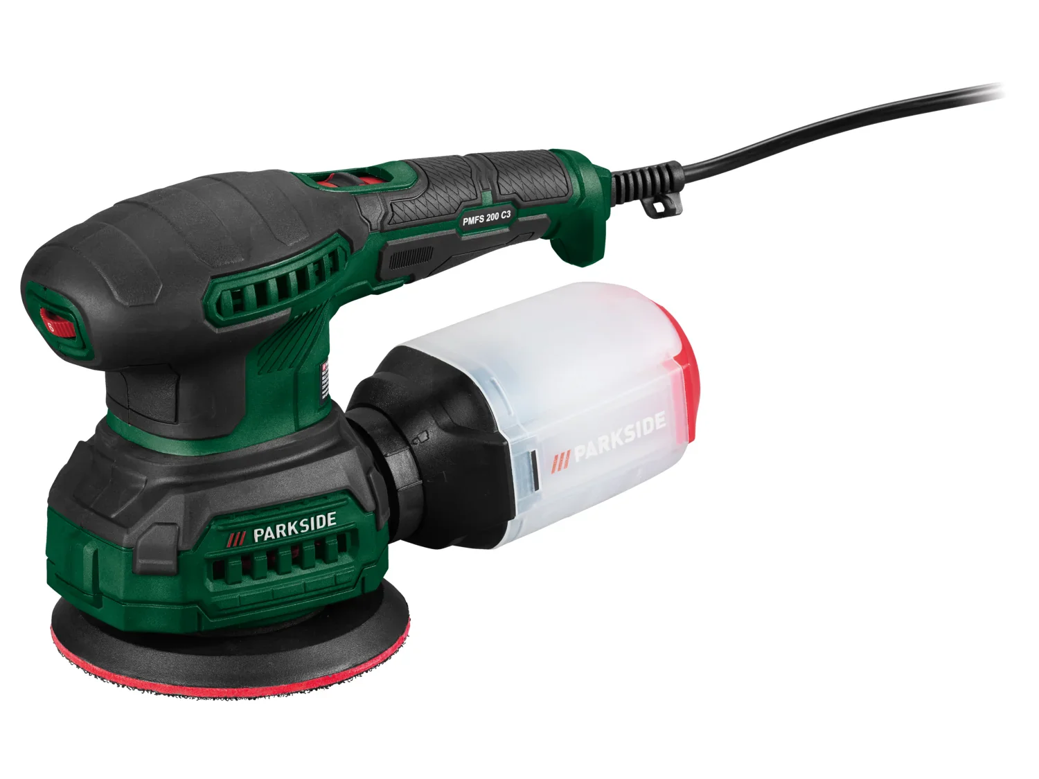 PARKSIDE Ponceuse multifonction 3-en-1 PMFS 200 C3, 200 W