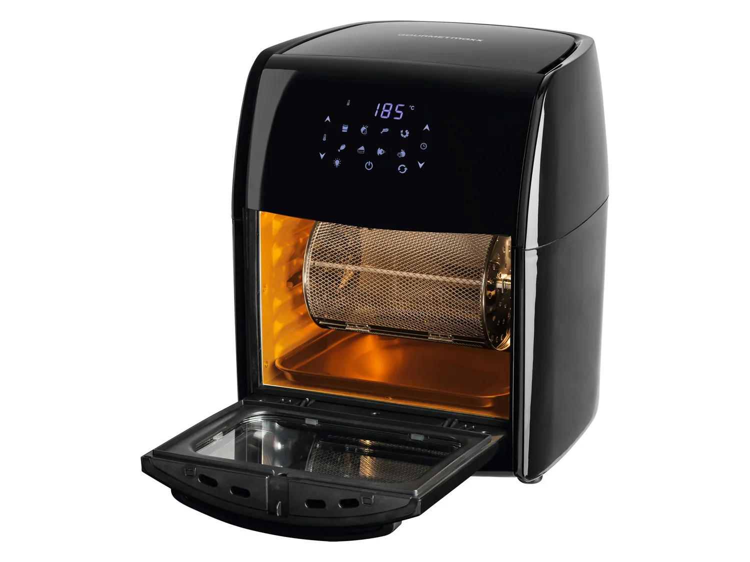 GOURMETmaxx Friteuse  air chaud XL, 12 L, 1800 W