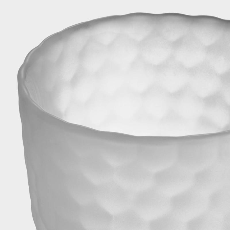 Hallon vase 20 cm frostet