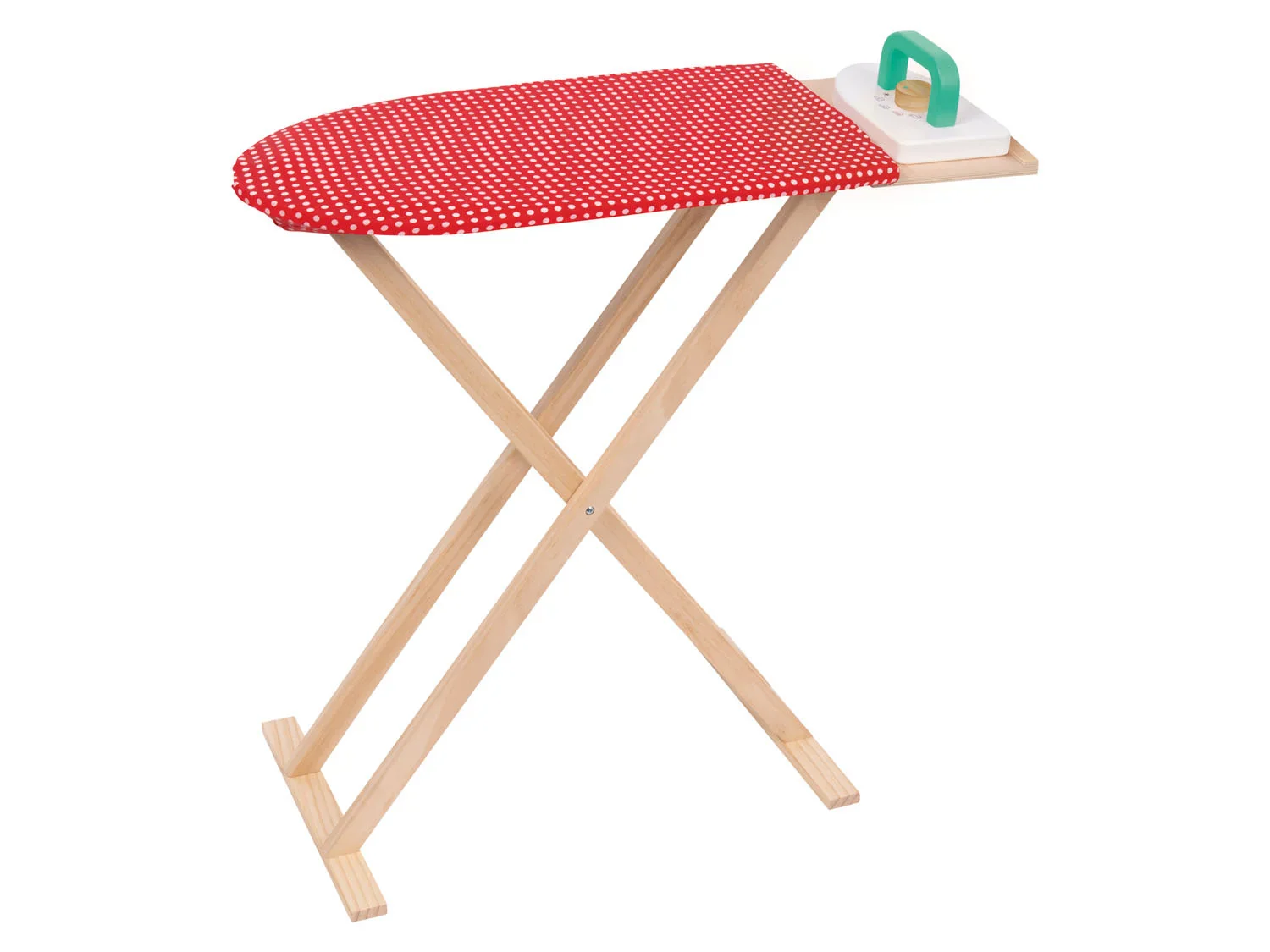Playtive Station de nettoyage / schoir  linge / planche  repasser en bois