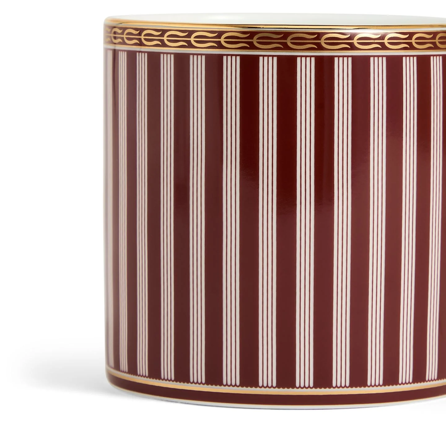 Red Splendour Striped Mug
