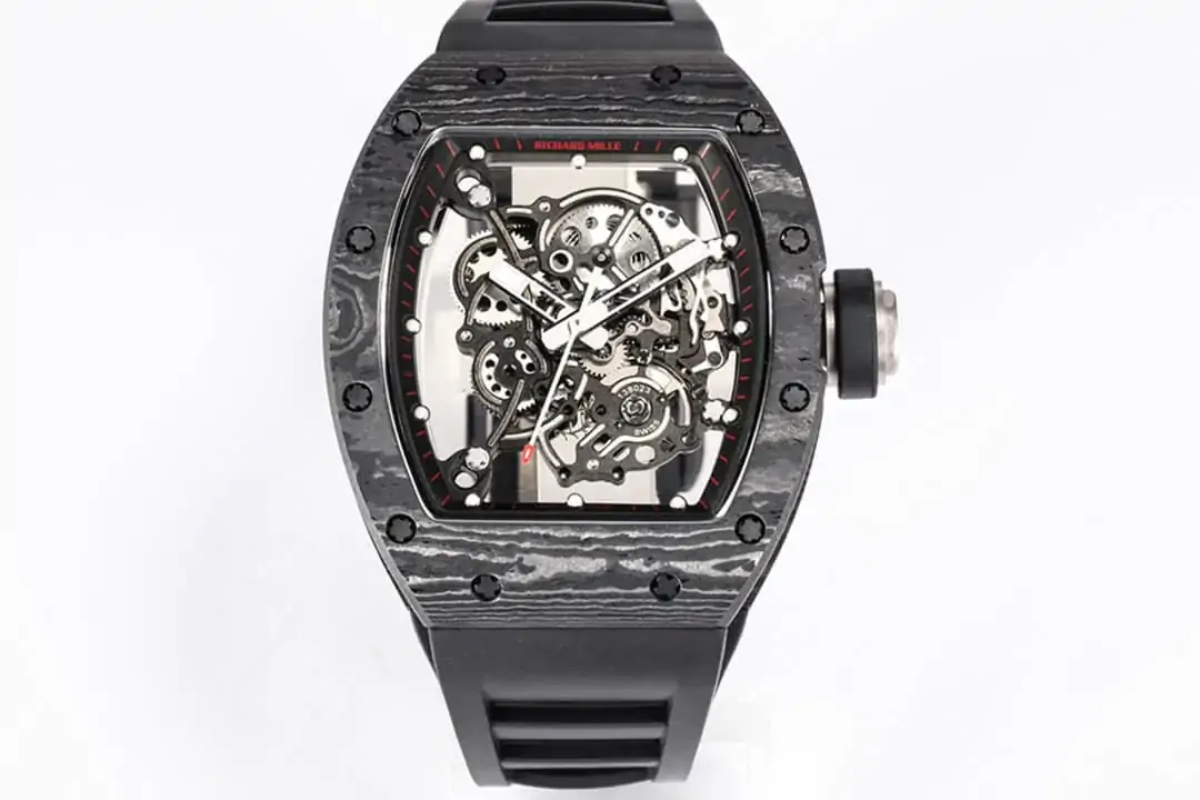 Richard Mille RM055 NTPT BBR Factory Black Carbon Fiber Case