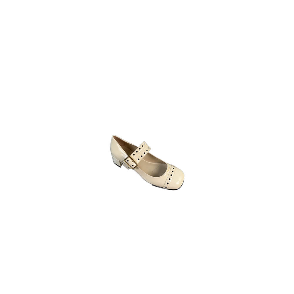PRADA Patent leather Mary Jane pumps