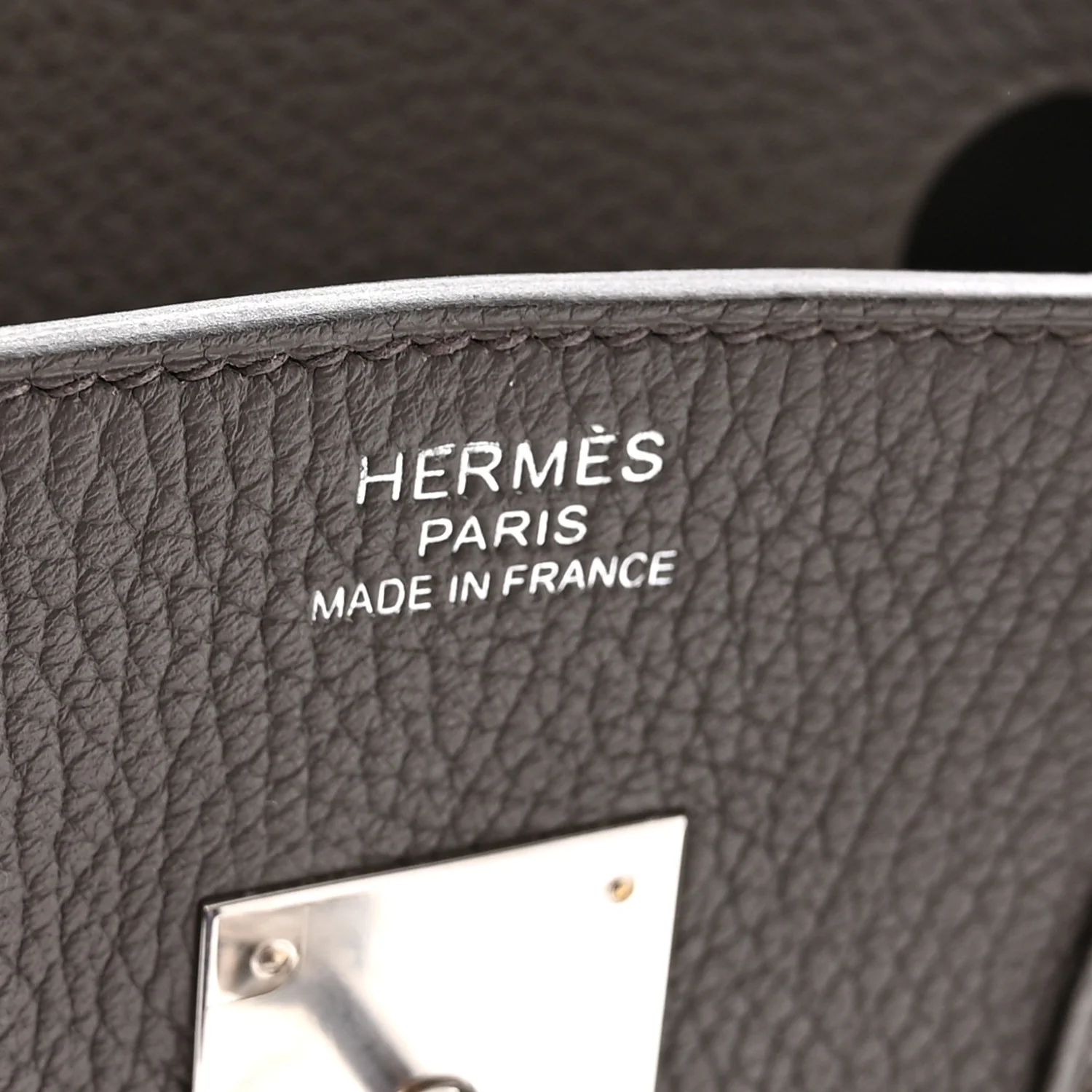 Taurillon Clemence Birkin 35 Etain
