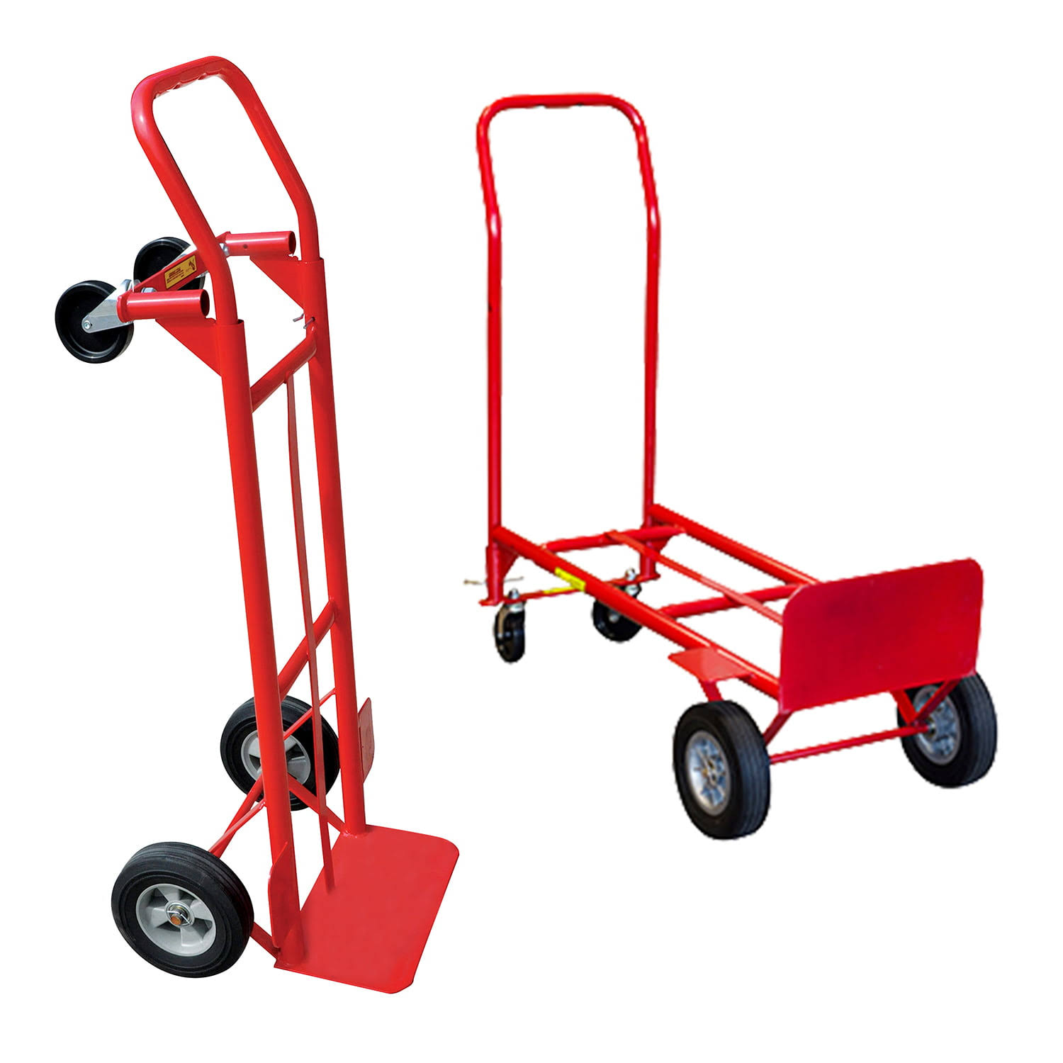 Milwaukee 600 Pounds Capacity 2-in-1 Convertible Hand Truck