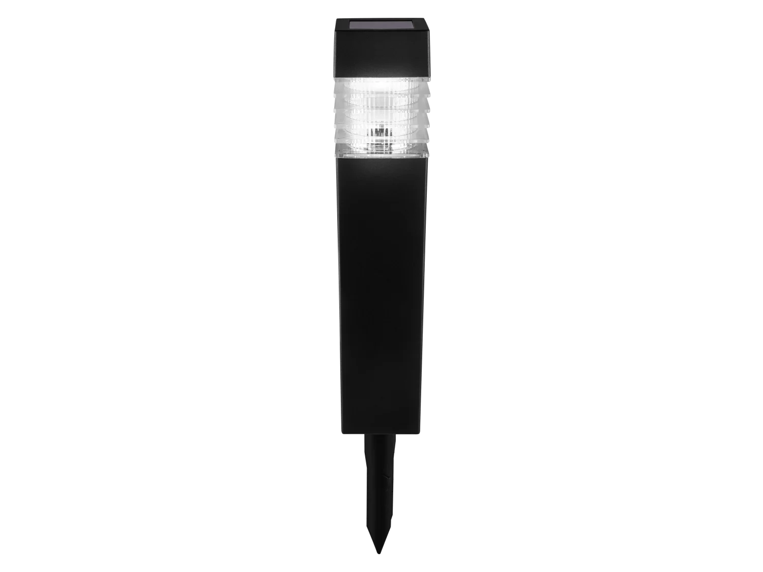 LIVARNO home Lot de 4 balises solaires  LED