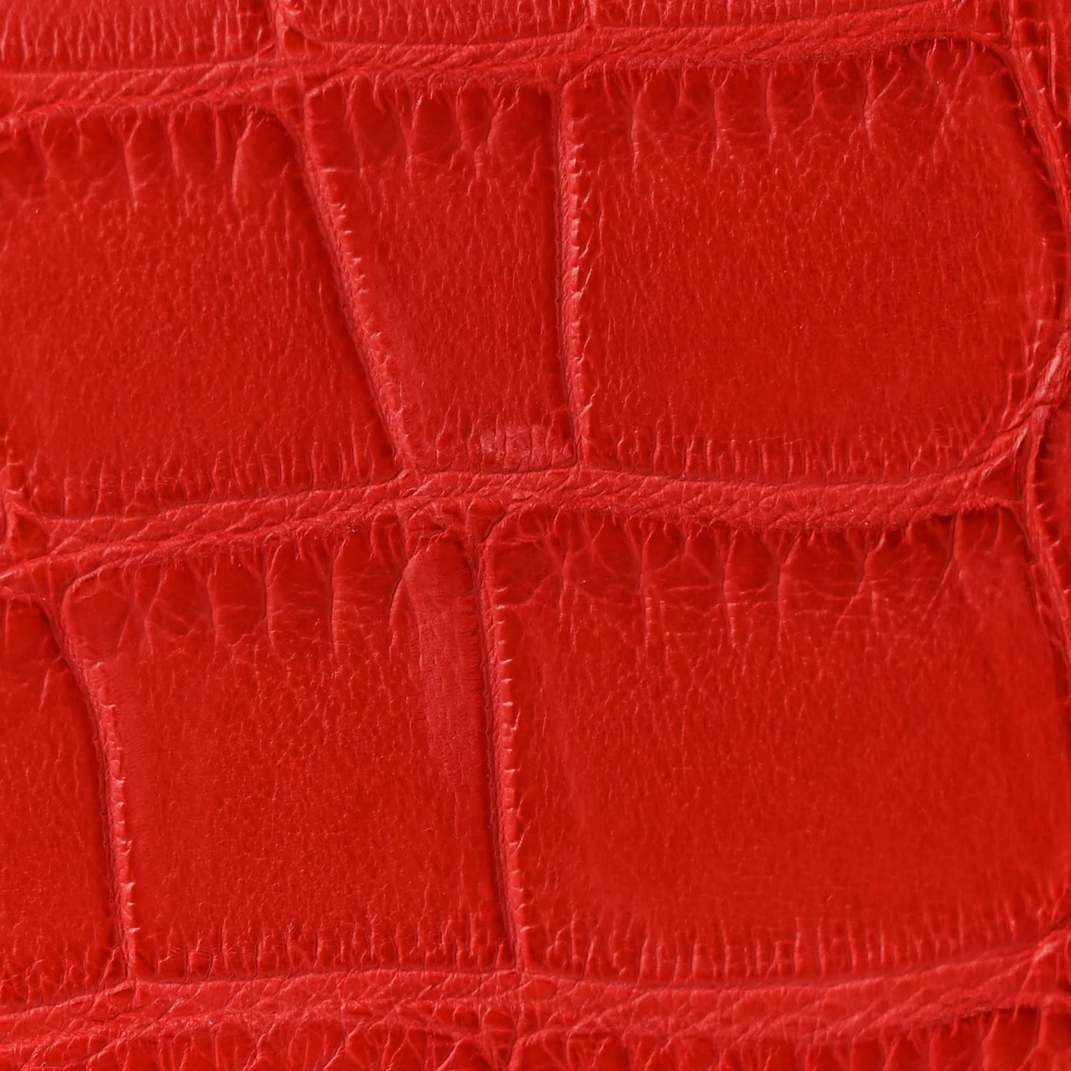 Alligator Jumbo Double Flap Red