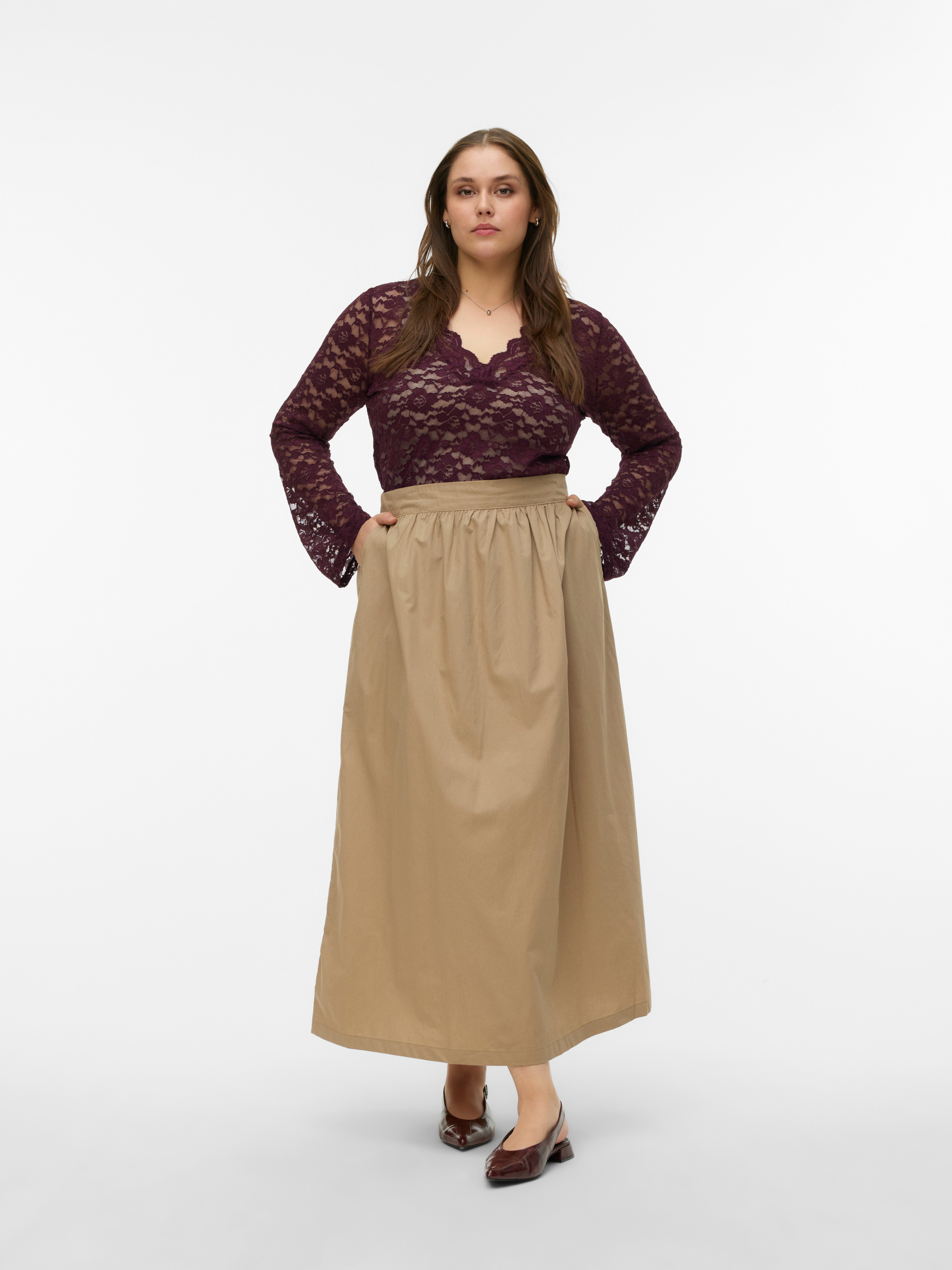 VERO MODA® VMCCILLA High waist Long skirt
