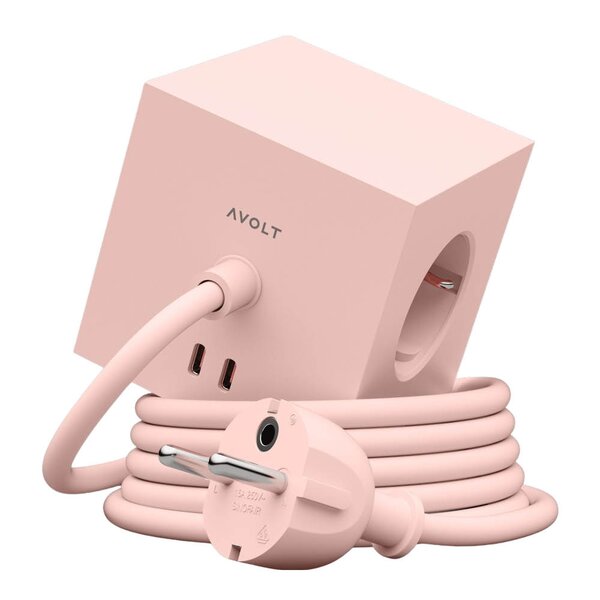 Square 1 USB-C kabel 3 m New Pink