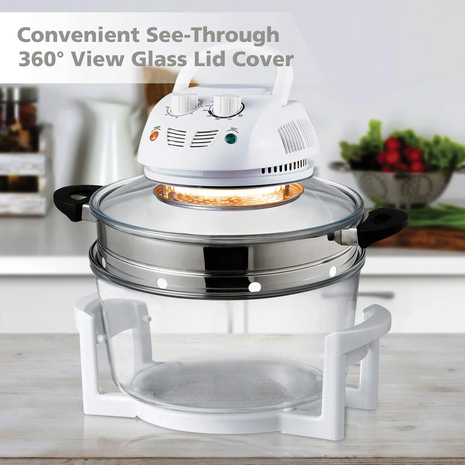 Nutrichef Halogen Oven Air - Fryer/Infrared Convection Cooker