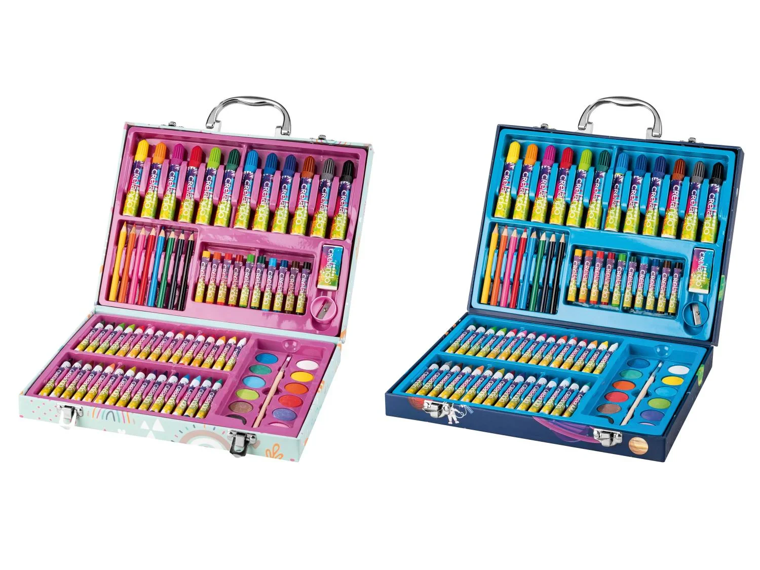 crelando Mallette de coloriage pour enfant