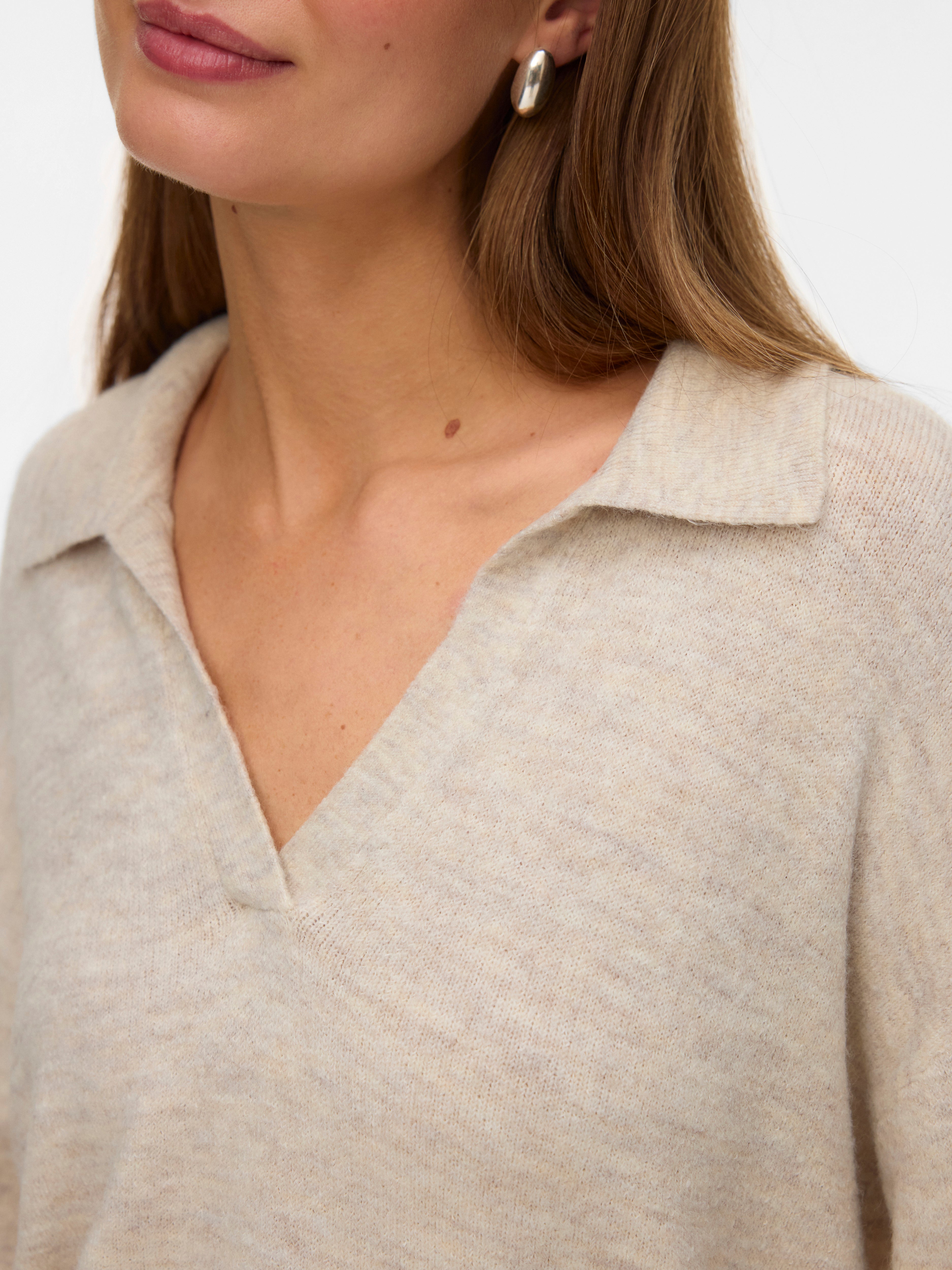 VERO MODA® VMLEFILE Knitted pullover