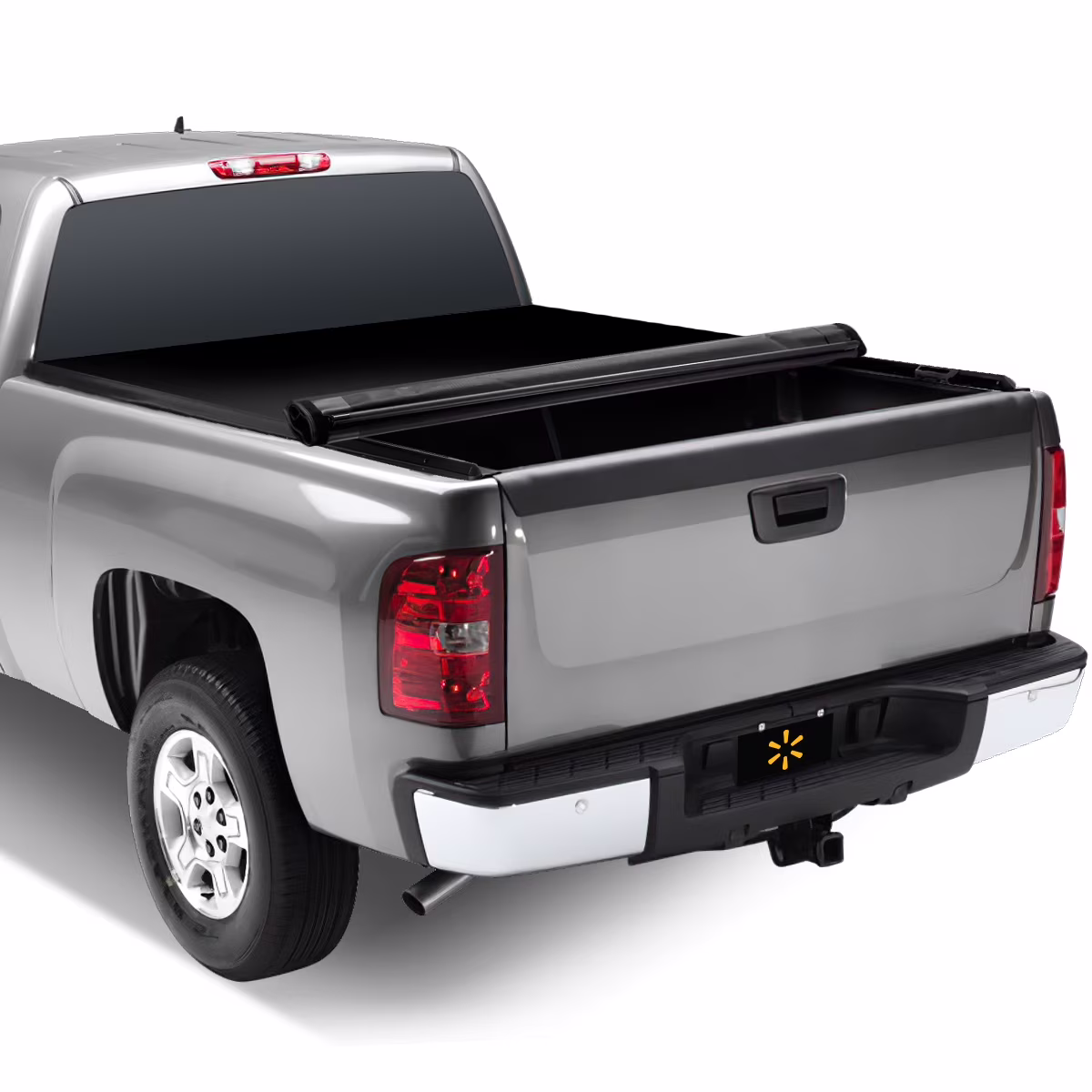 Soft Roll up Truck Bed Tonneau Cover Fits 1999-2006, 07 Classic Silverado / Sierra 1500 2500 HD 3500 HD 8FT Bed (96")