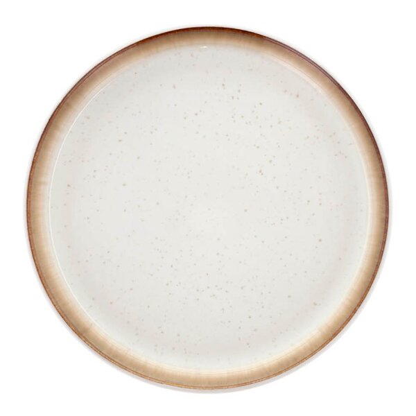 Gastro tallerken 21 cm hvit/kremhvit