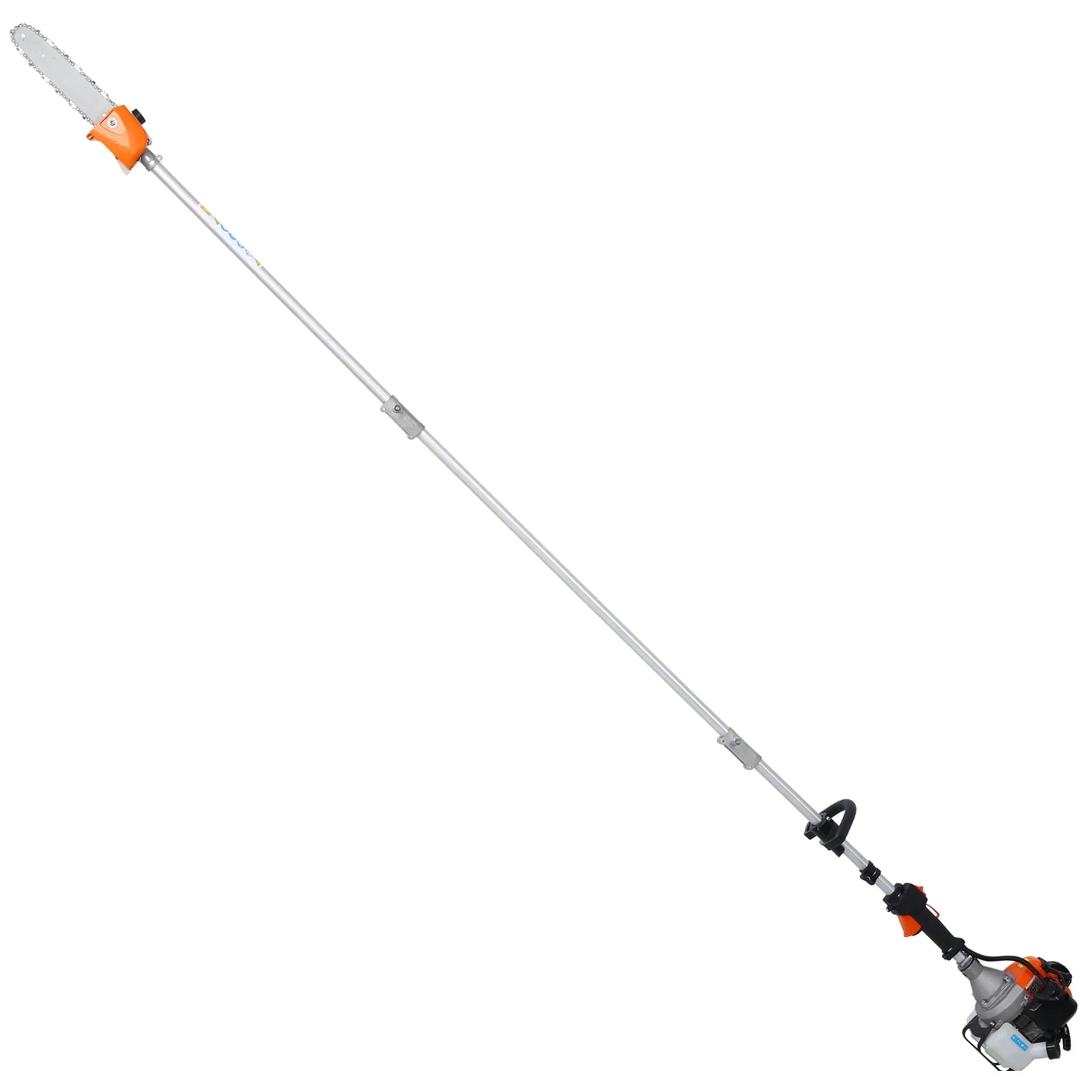 Walkfairy 10 in 1 Multi-Functional Trimming Tool, 52CC 2-Cycle Garden Tool System with Gas Pole Saw, Hedge Trimmer, Grass Trimmer, and Brush Cutter EPA Compliant