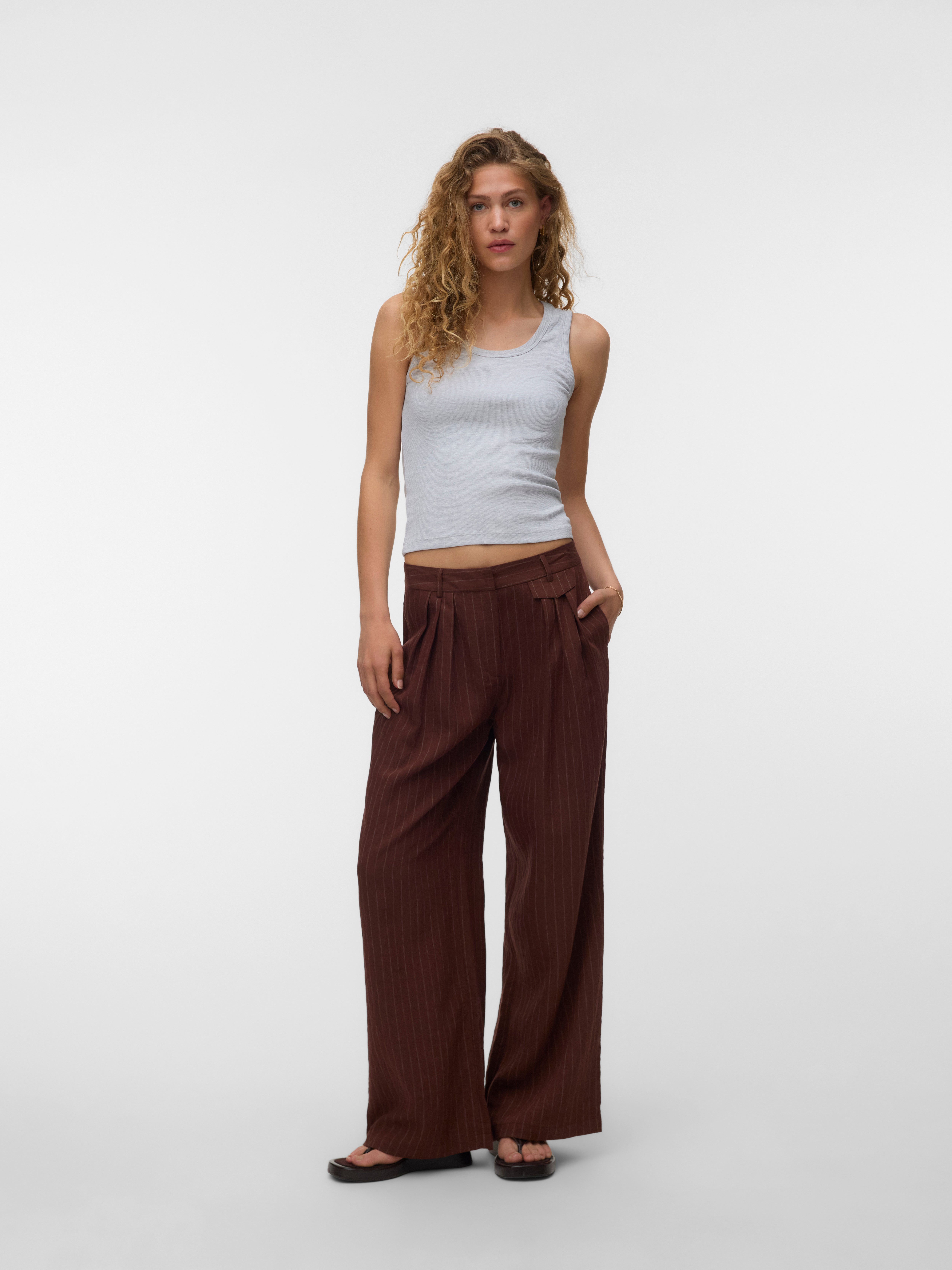 VERO MODA® VMPOLLY Mid waist Trousers