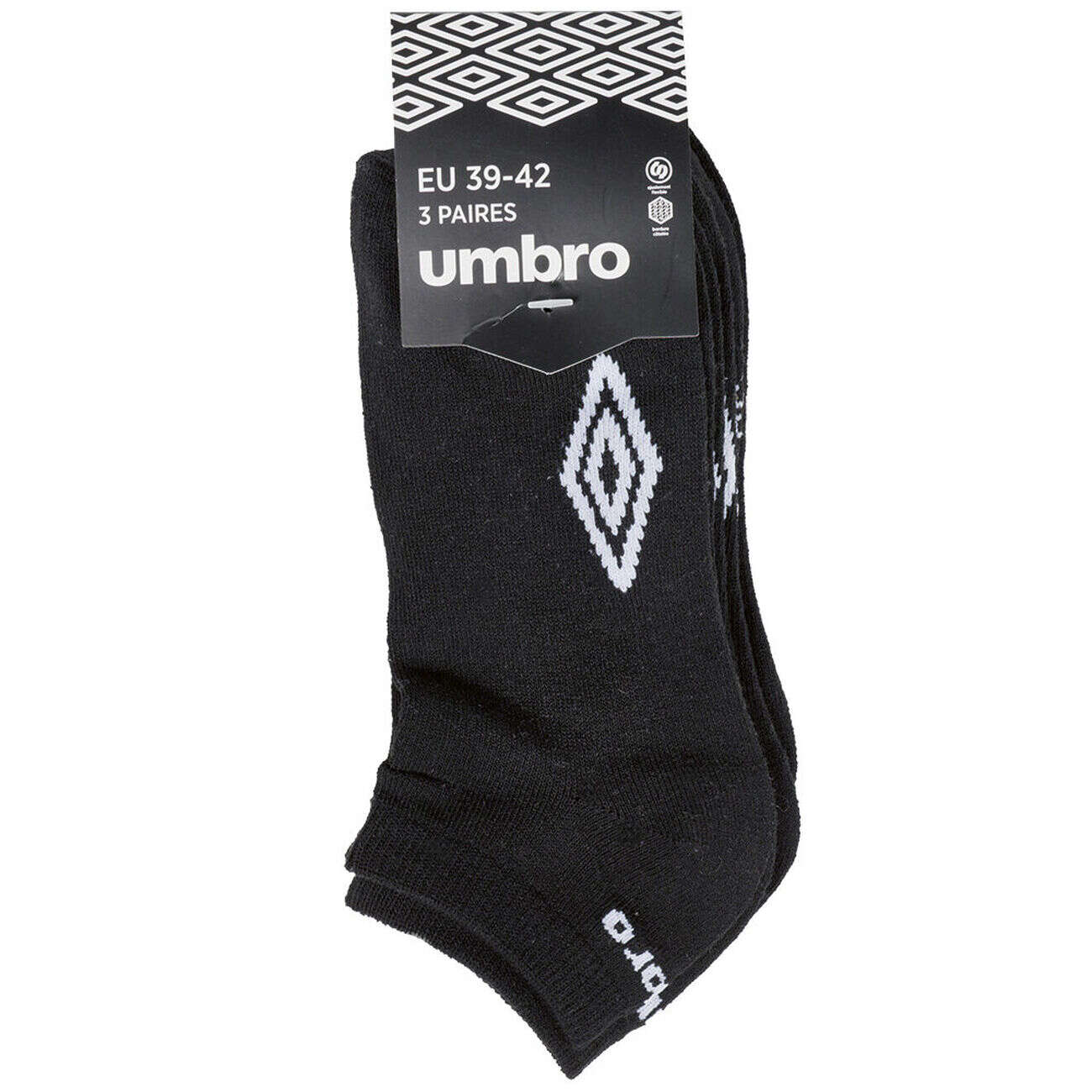 Socquette homme Umbro x3