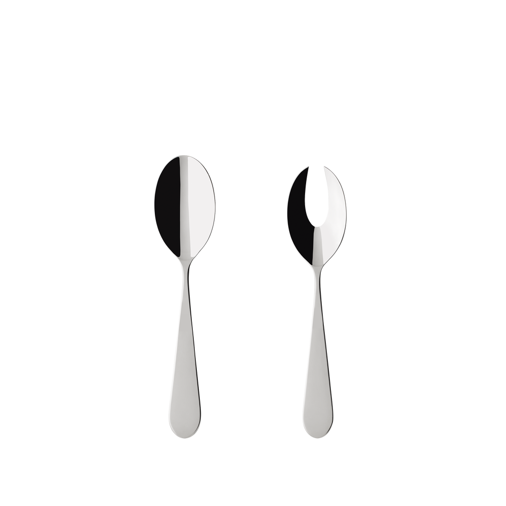 Sereno Salad servers - stainless steel