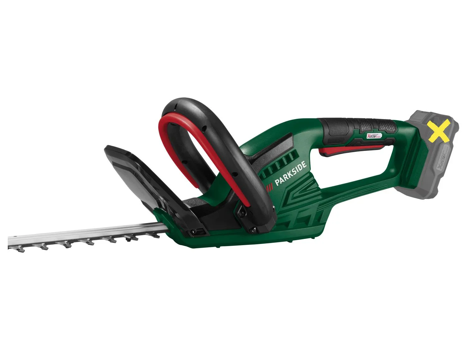 PARKSIDE Taille-haies sans fil PHSA 20-Li D4, 20 V