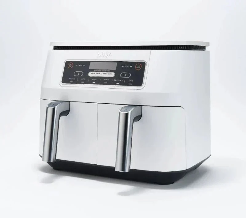 8-Quart 6-in-1 Dual Zone Air Fryer with Broil Rack