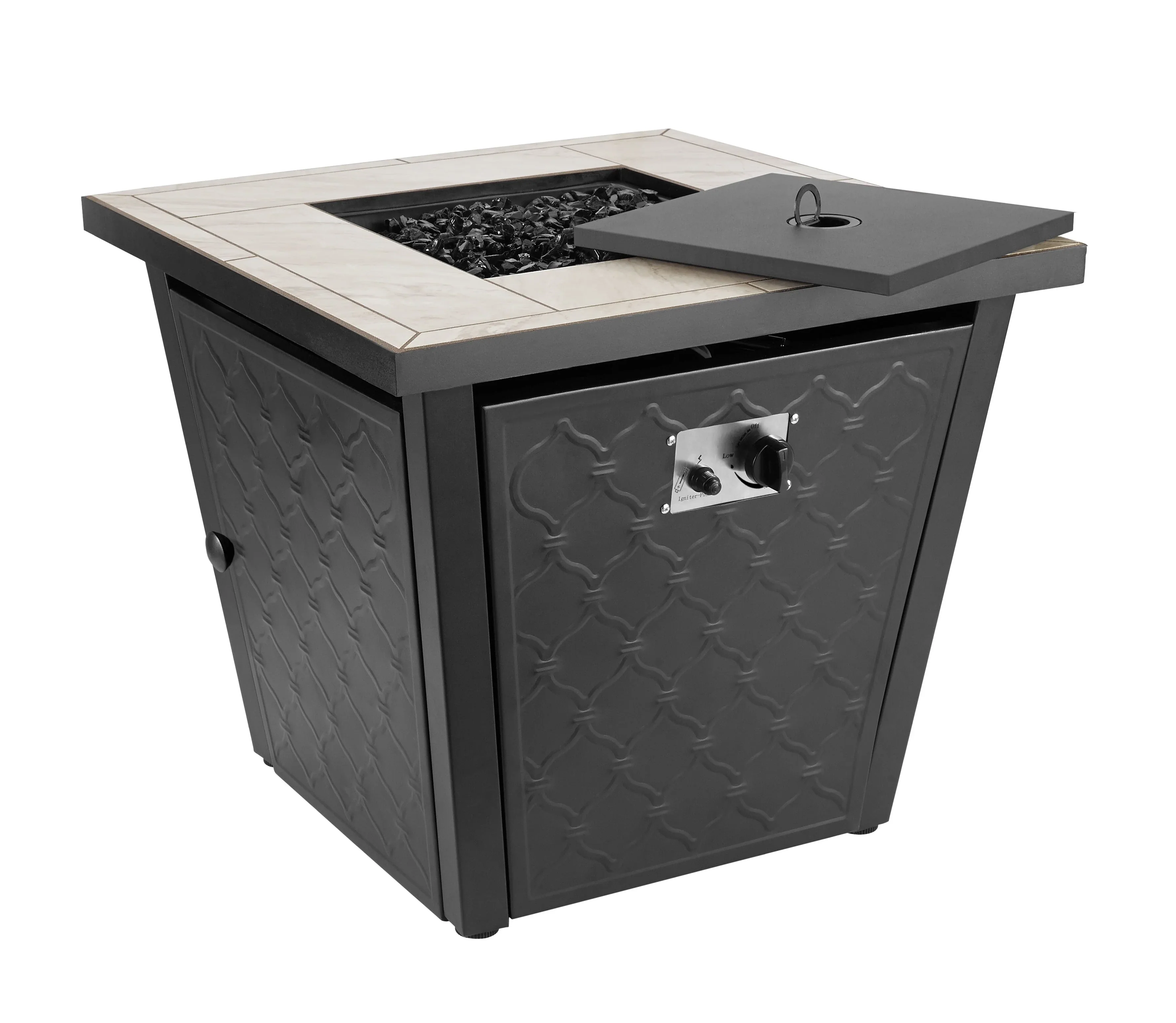Better Homes & Gardens River Oaks 30�?Square Gas Fire Pit Table