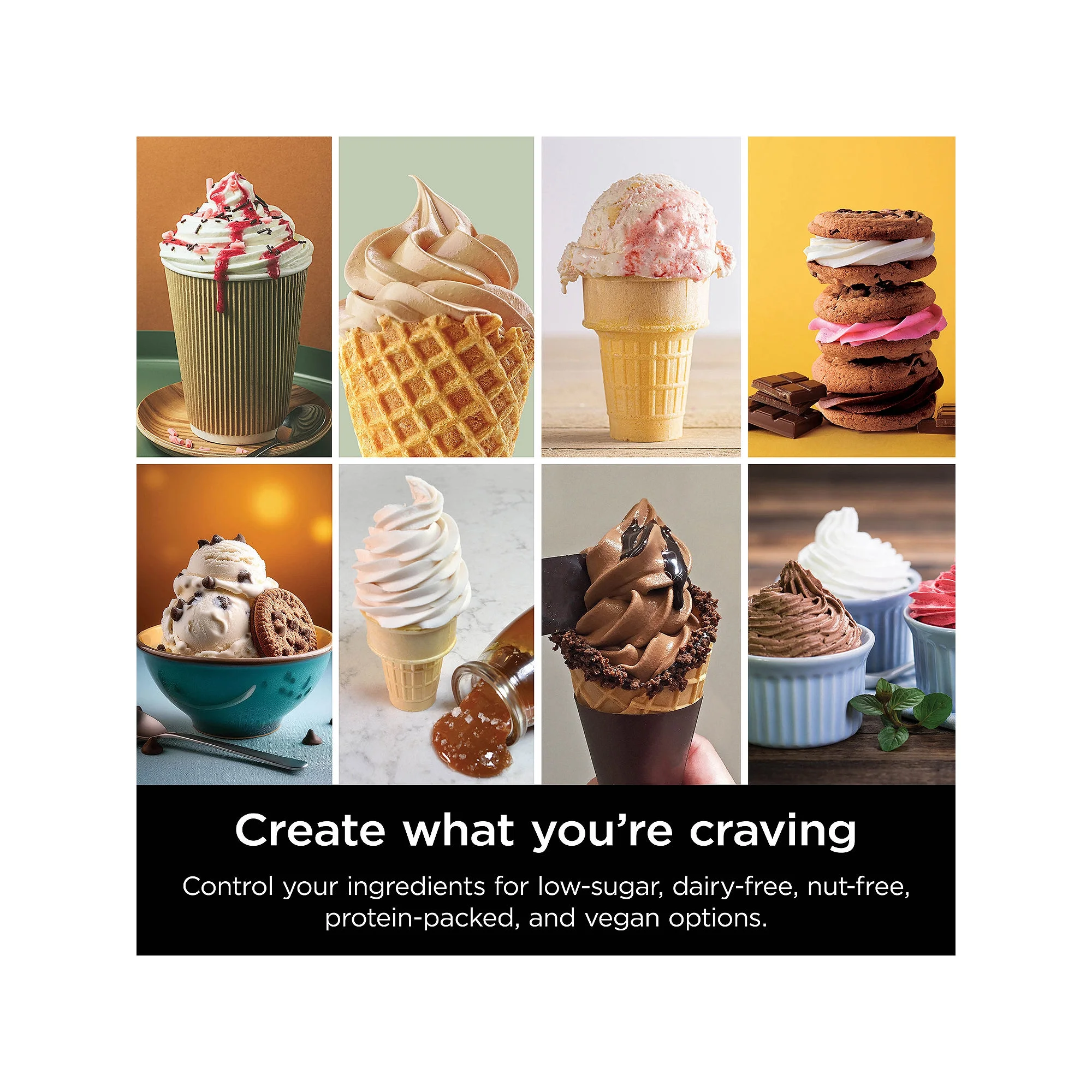 Open Box Swirl-Creami Soft-Serve Maker SILVER ONE SIZE - Image 4