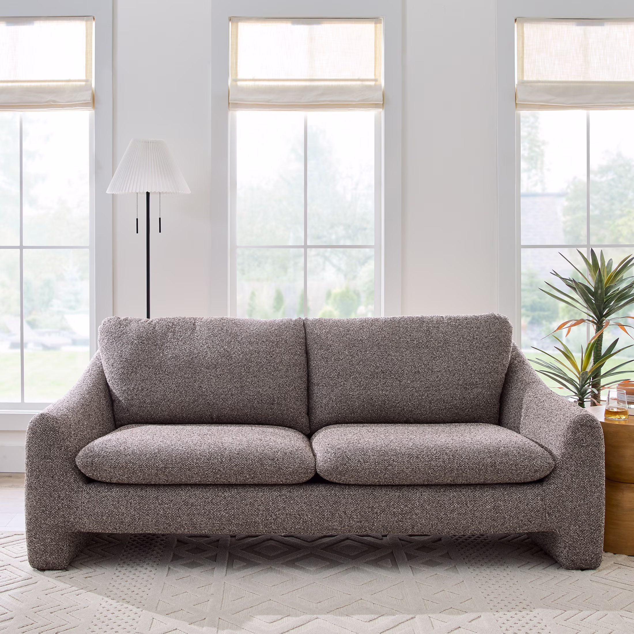 Better Homes & Gardens 83.86 Emerson Sofa, Truffle Brown