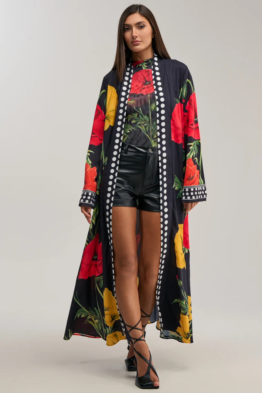 BELLADONNA SATIN DUSTER - Akira Store