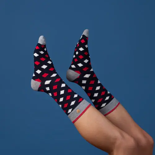 Chaussettes Anthony & Kate - Navy
