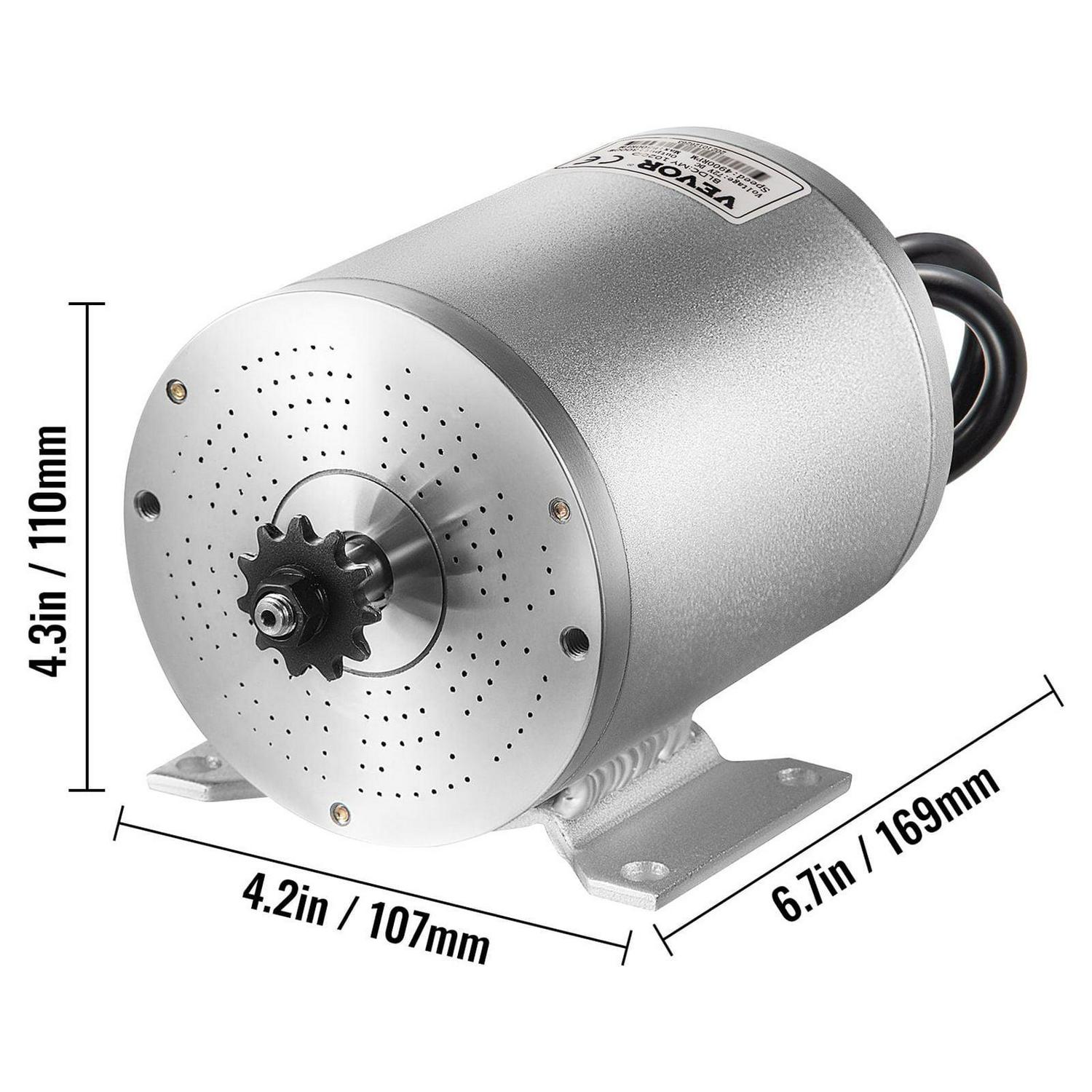 48V 2000W Brushless DC Motor Kit. 4300 RPM. with Controller Throttle. for Go Kart/ATV. 10 lb - Image 8