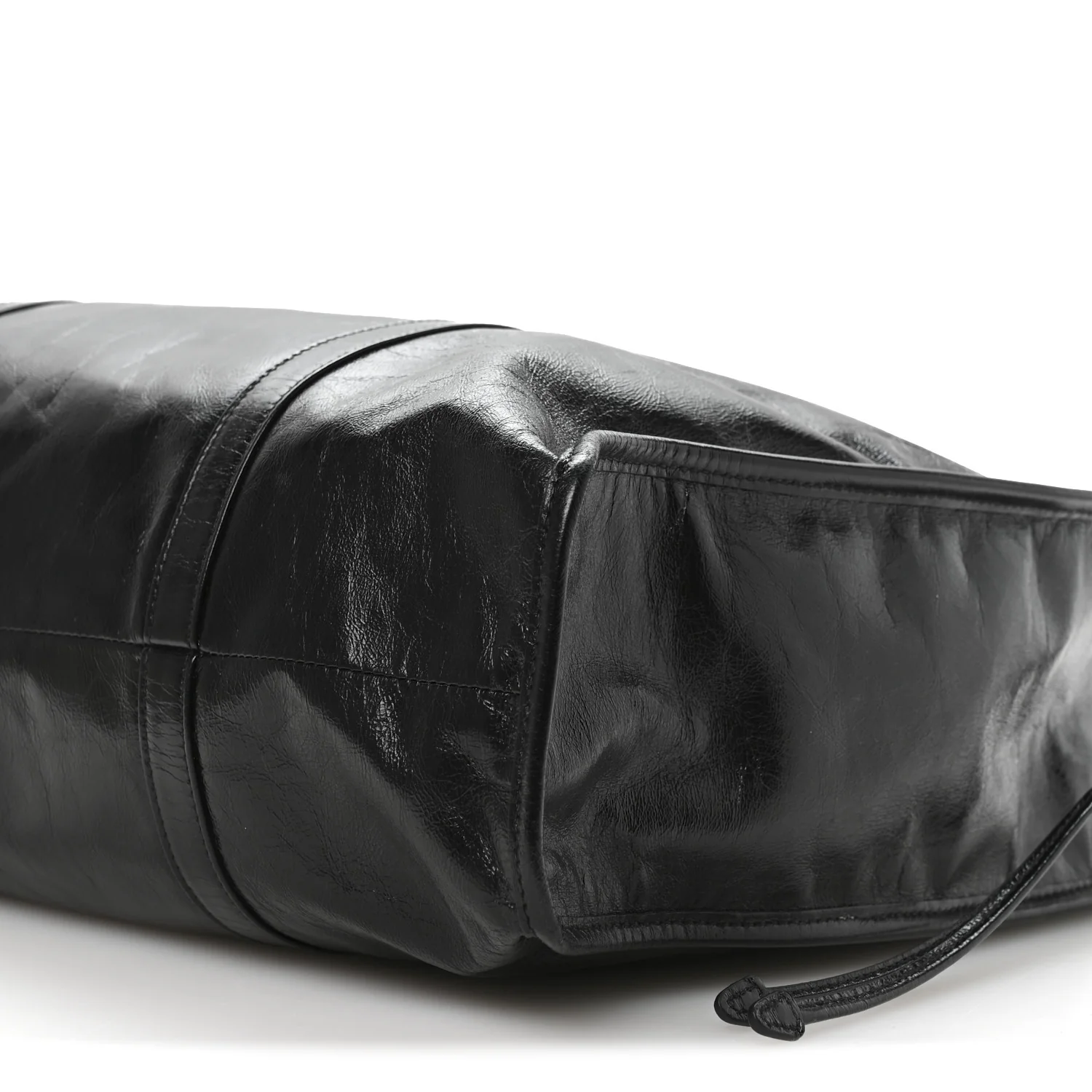 Soft Lux Large Shopping Tote Black