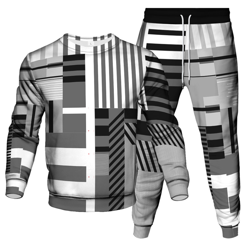 Costume imprimé décontracté pour homme 013